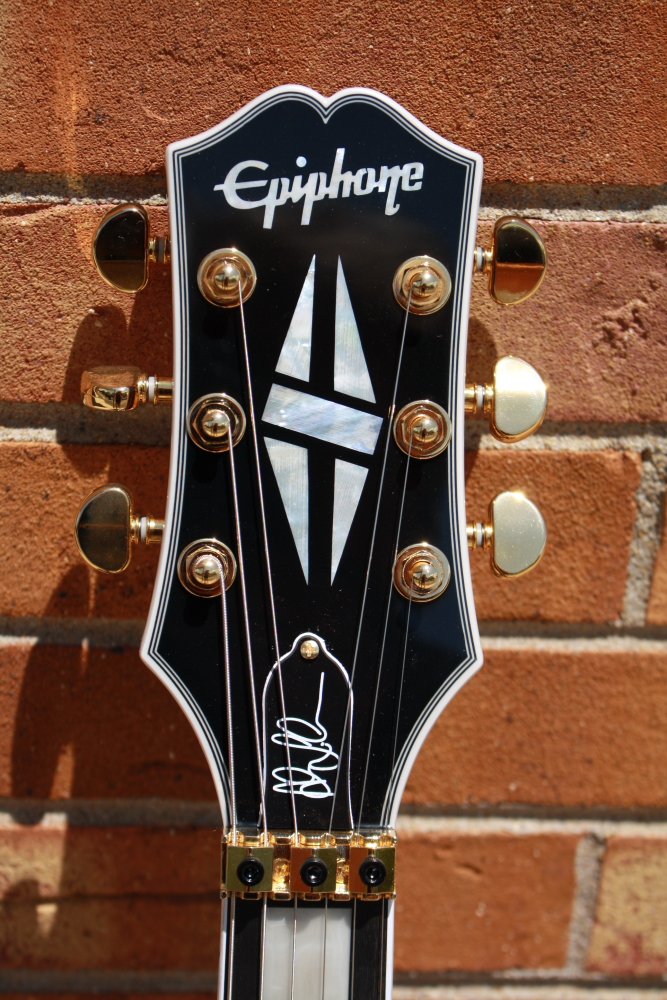 Epiphone Alex Lifeson Les Paul Custom Axcess-Ruby Quilt