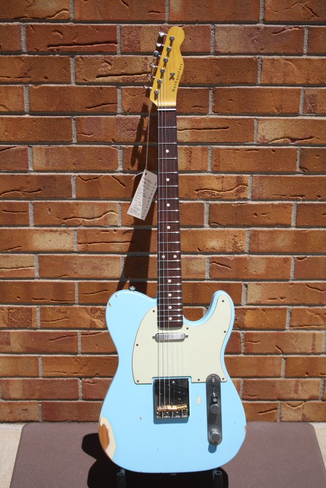 Nash Guitars T63 Sonic Blue-Rosewood-Medium Relic