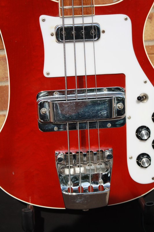 1974 Rickenbacker 4001 Bass-Cherry