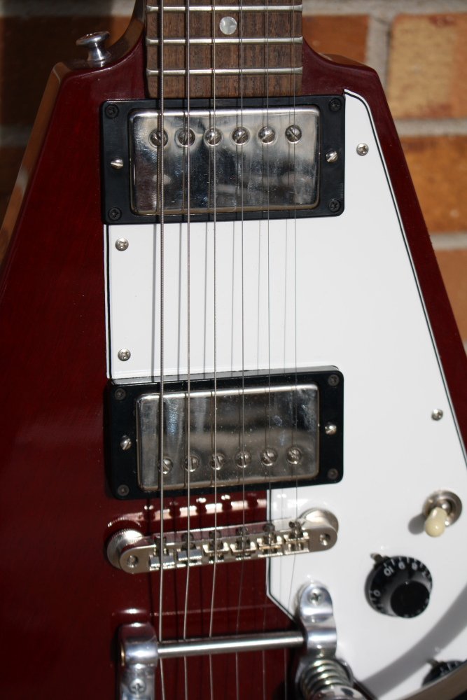 1994 Gibson Custom Shop Lonnie Mack Flying V-Cherry