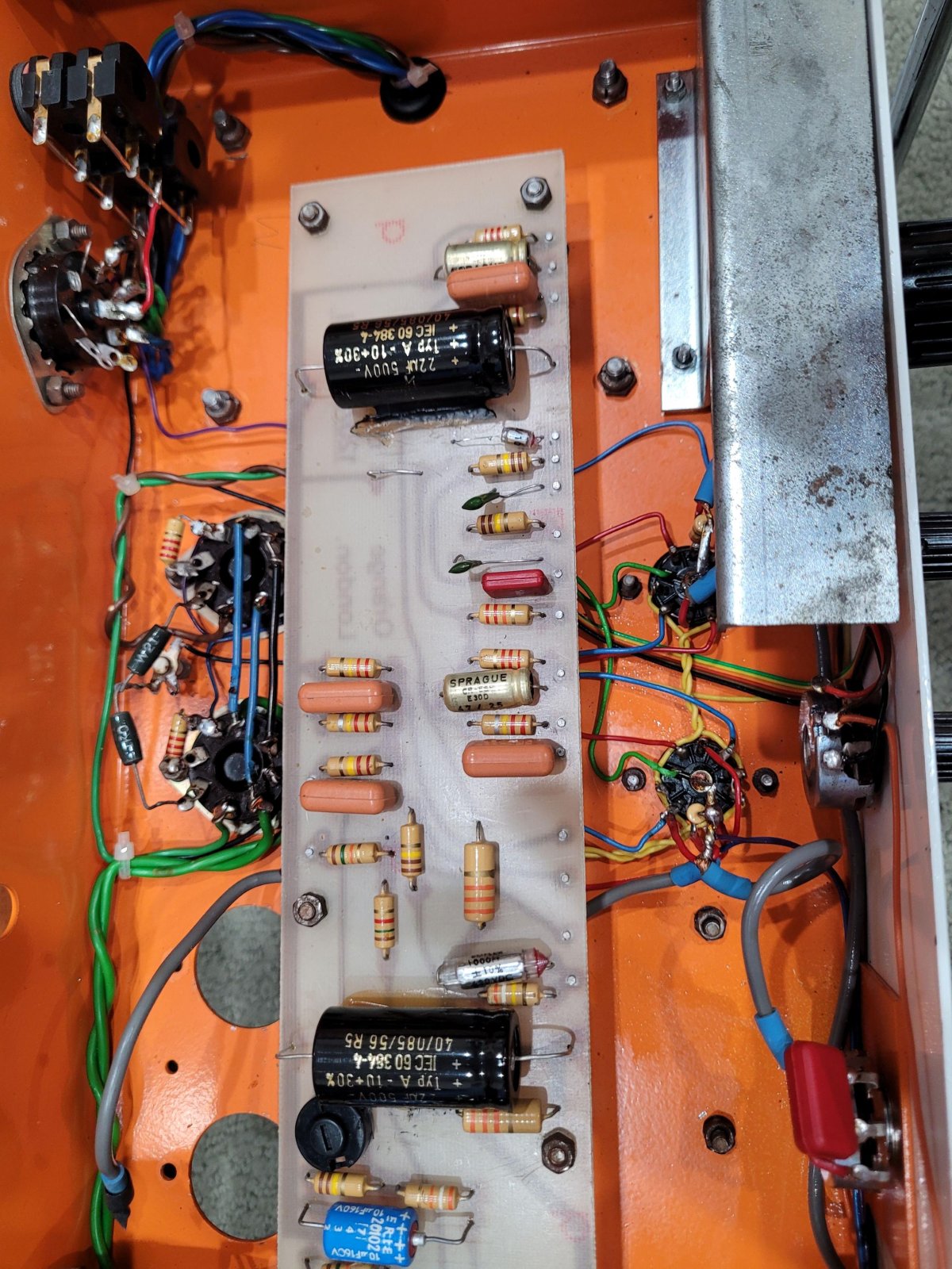 1974 Orange OR-80 Head and 4X12 Cabinet