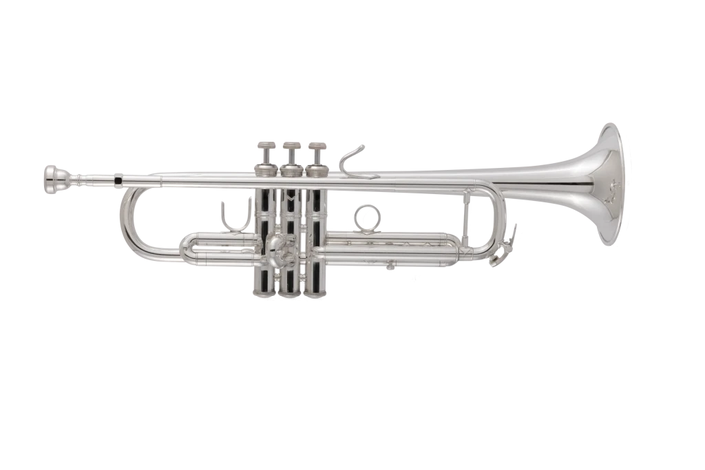 Bach Apollo 170S43GYR Professional Bb Trumpet – #43GY Bell, Silver Plate, .459 ML Bore