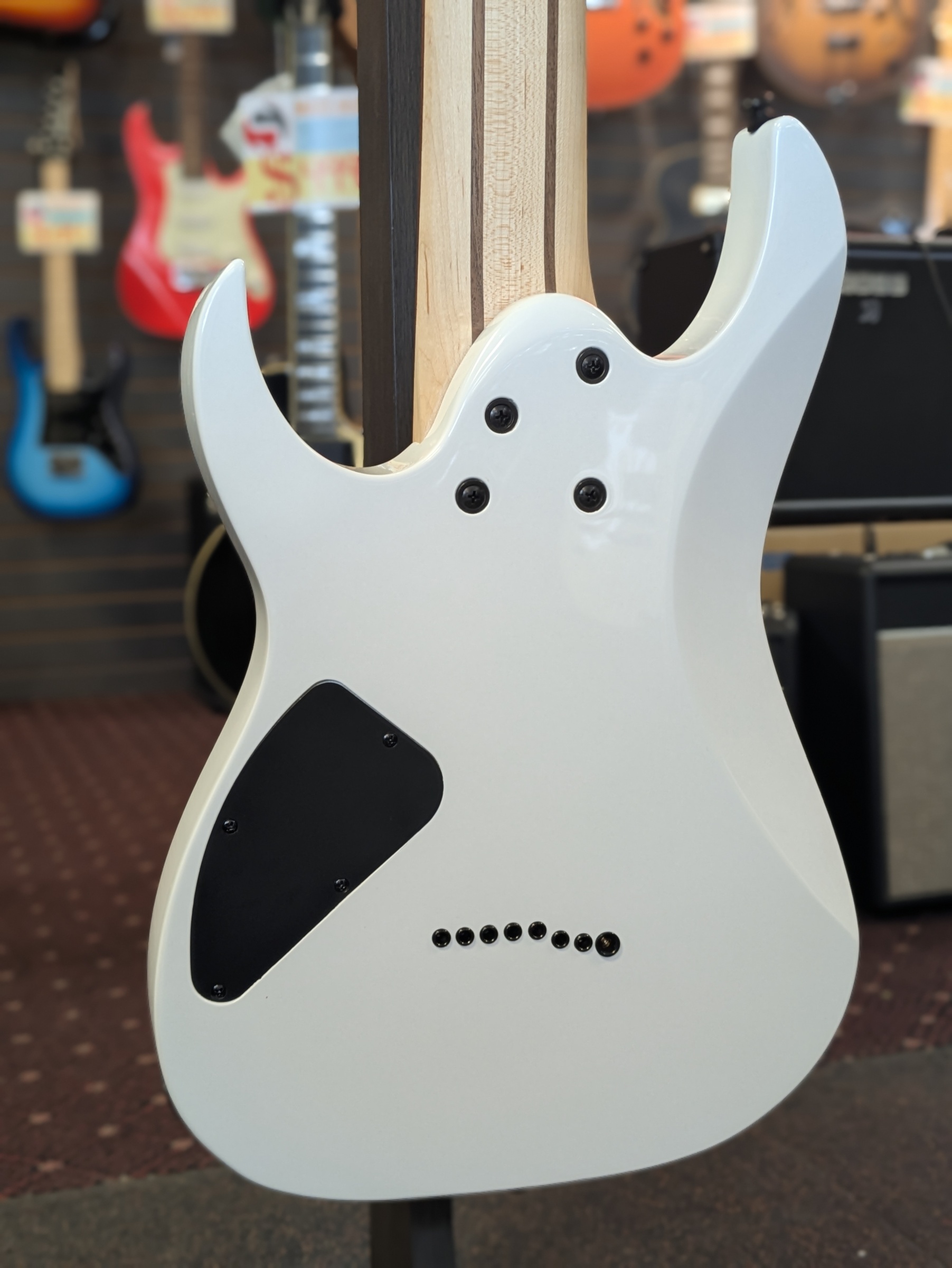 Ibanez RG8 8-String Electric Guitar – White