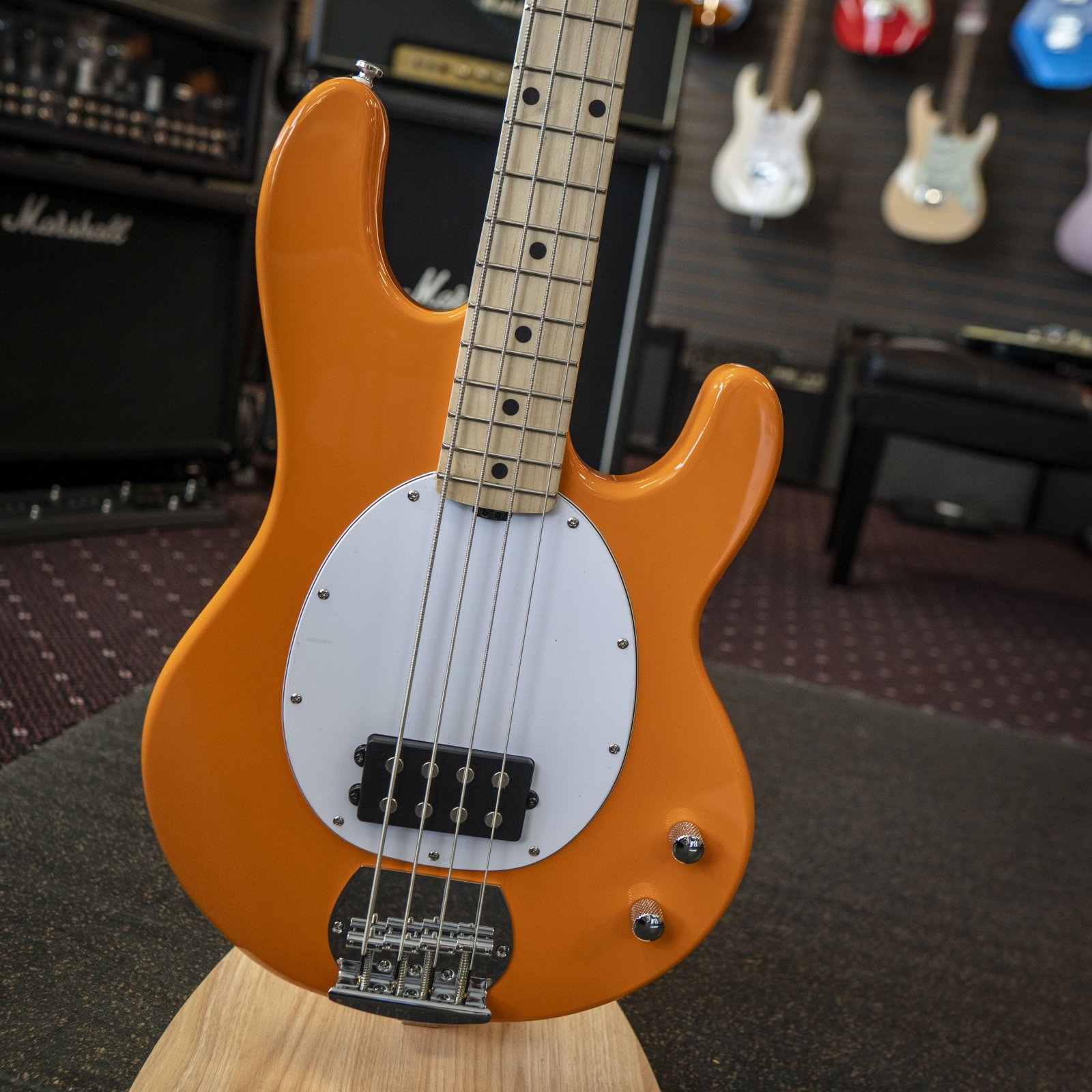 Sterling Intro Series Sunrise Orange Bass Guitar - 810002953194