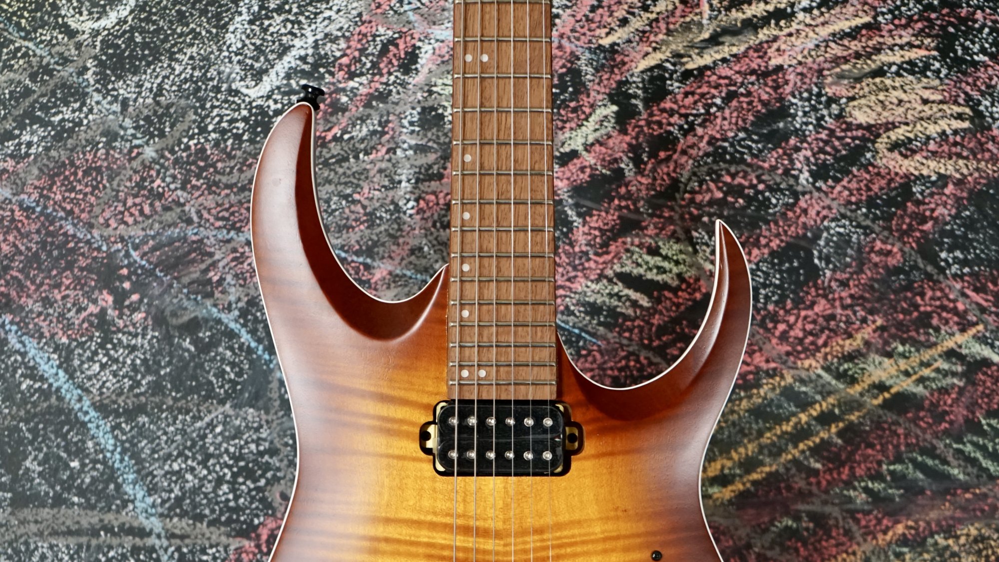 Ibanez RGA42FM Dragon Eye Burst Flat