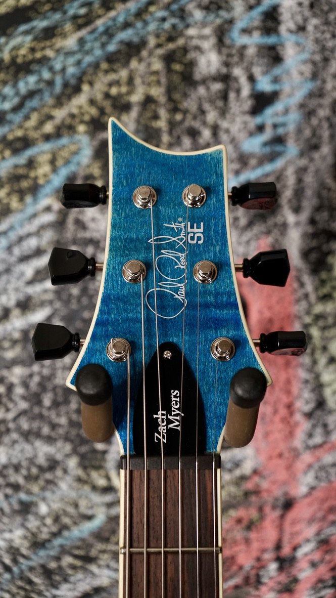 美品 PRS SE Zach Myers Signature PRS SE Zach Myers Signature Myers Blue - Guitar Guys