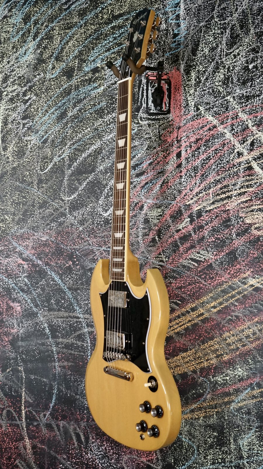 Epiphone SG Standard TV Yellow (w/ Gig Bag) - 711106156415