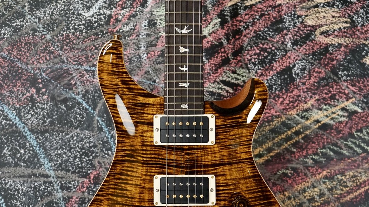 PRS Custom 24 Yellow Tiger Hybrid Package - 825362898900