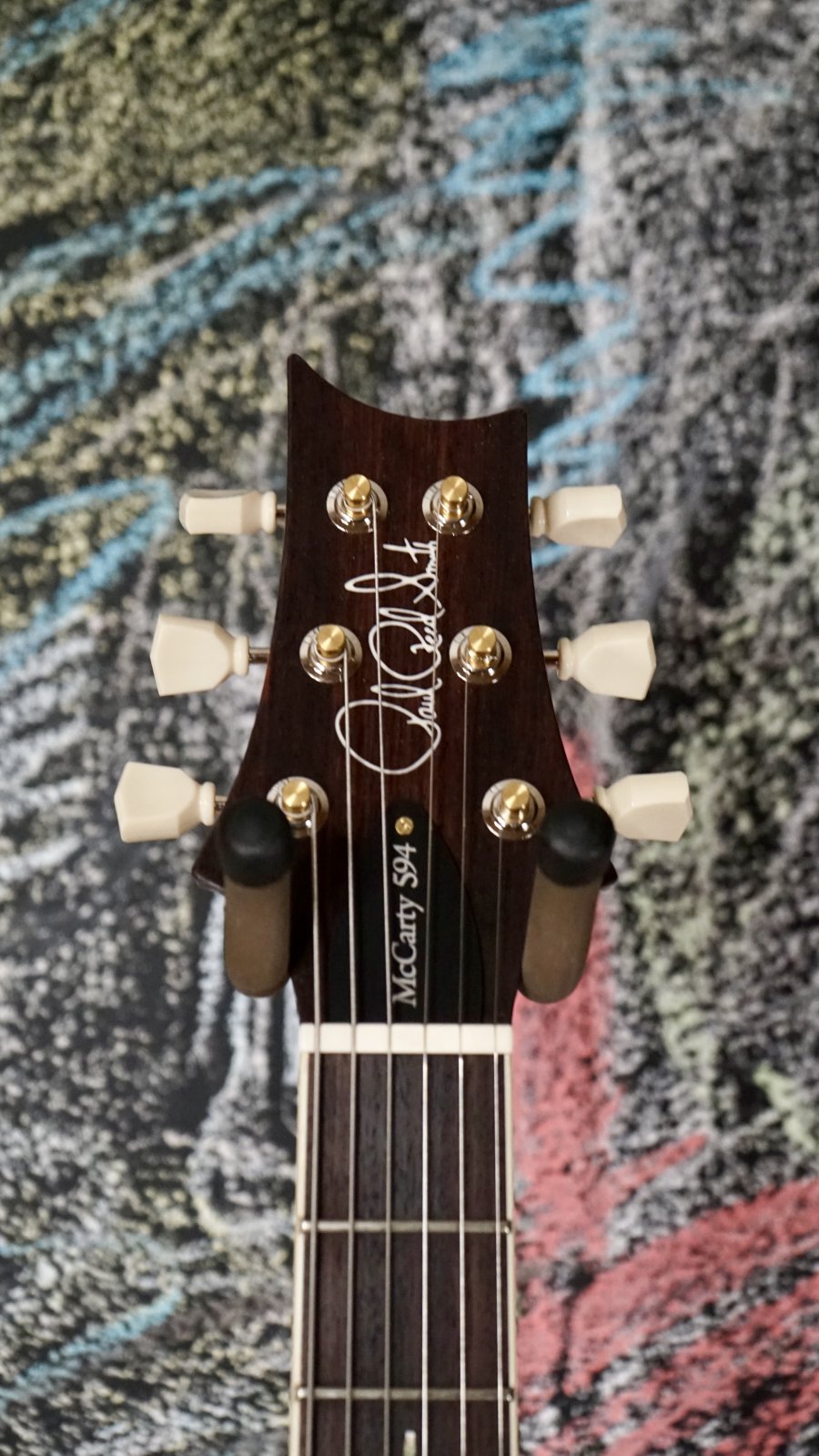 PRS McCarty 594 Flame Maple 10 top Charcoal Cherry Burst