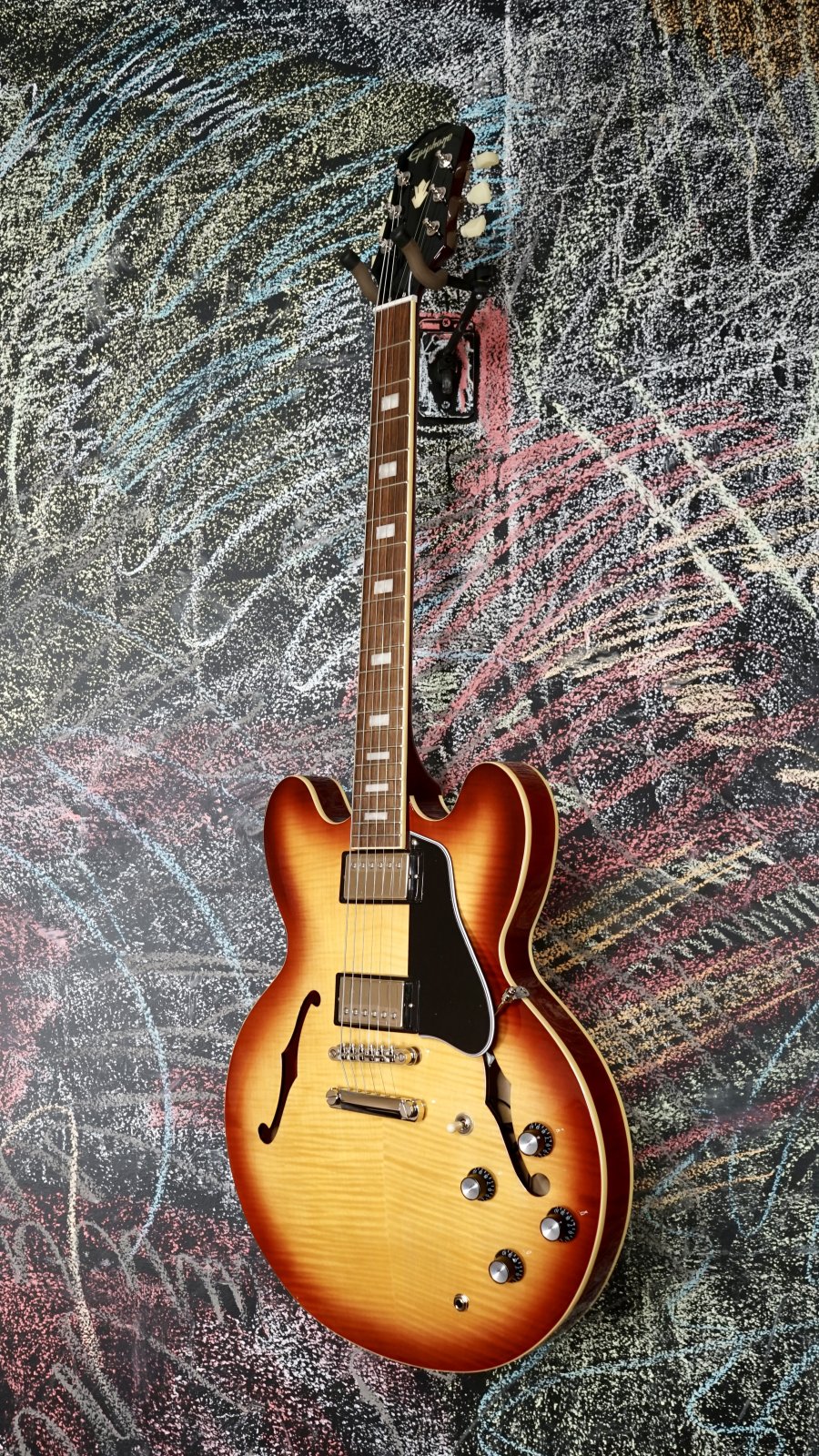 Epiphone ES-335 Figured Raspberry Tea Burst