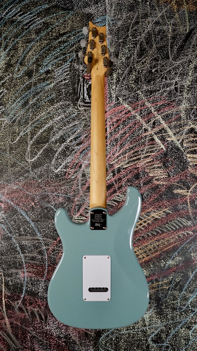 PRS SE Silver Sky J2R Stone Blue - 825362102311