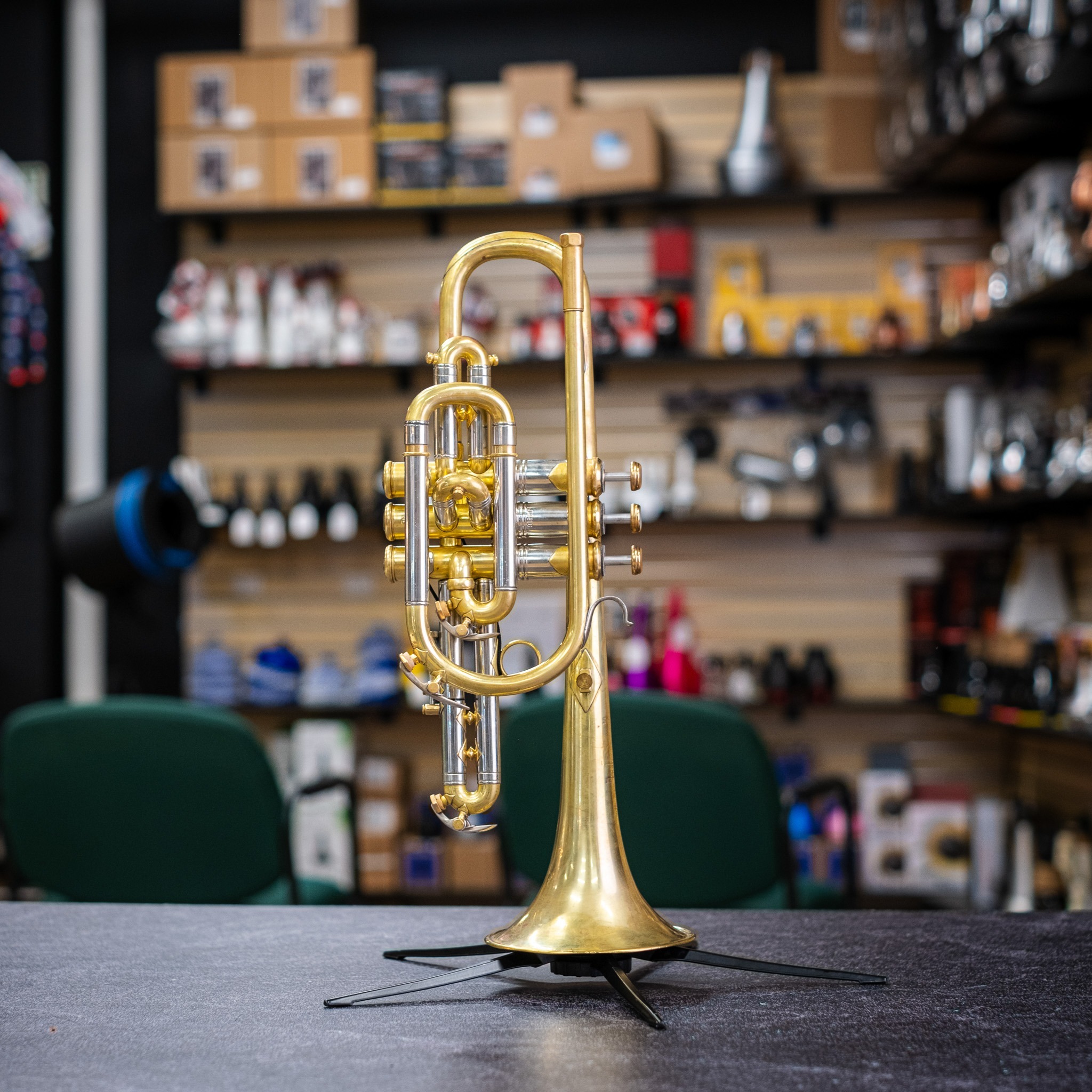 1952 Bach New York Stradivarius Bb Cornet w/ Mt. Vernon Case