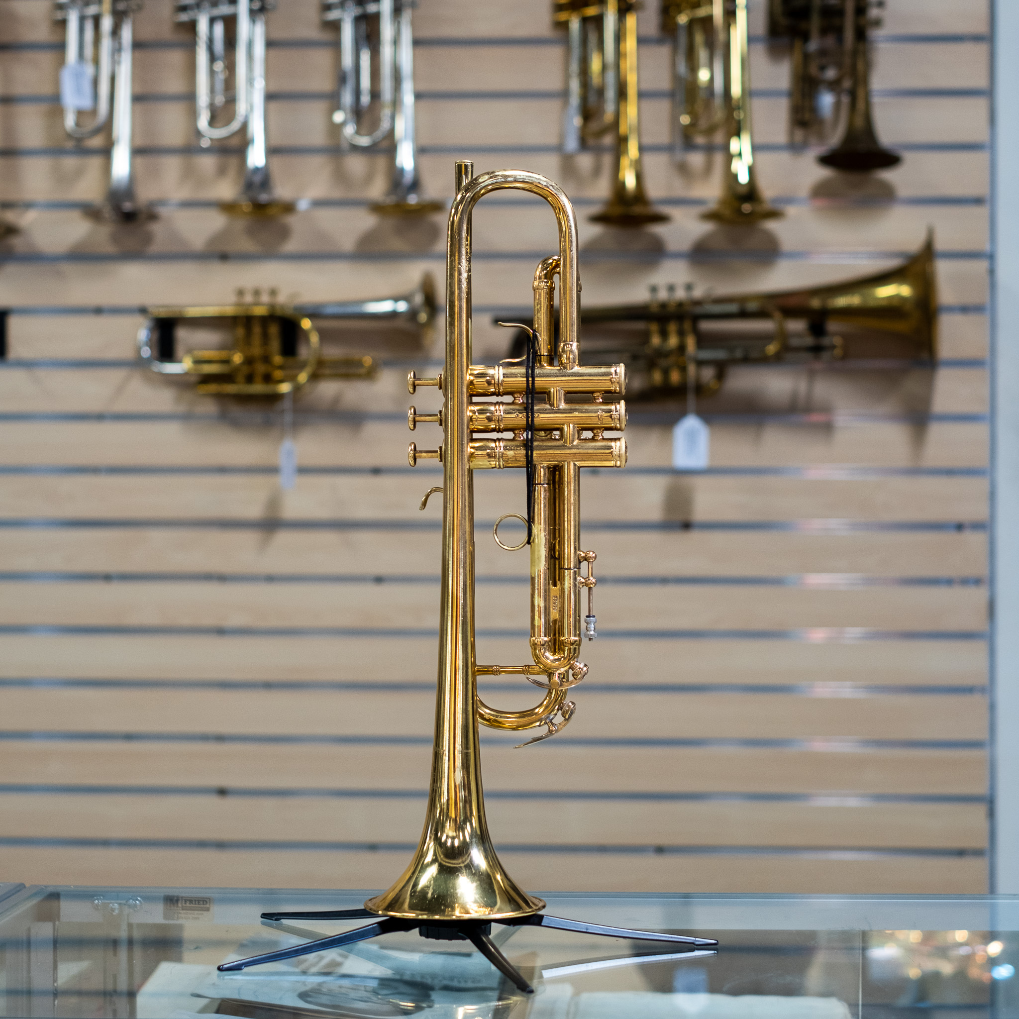 1970 Benge Burbank 6X Large-Bore Bb Trumpet w/ Case