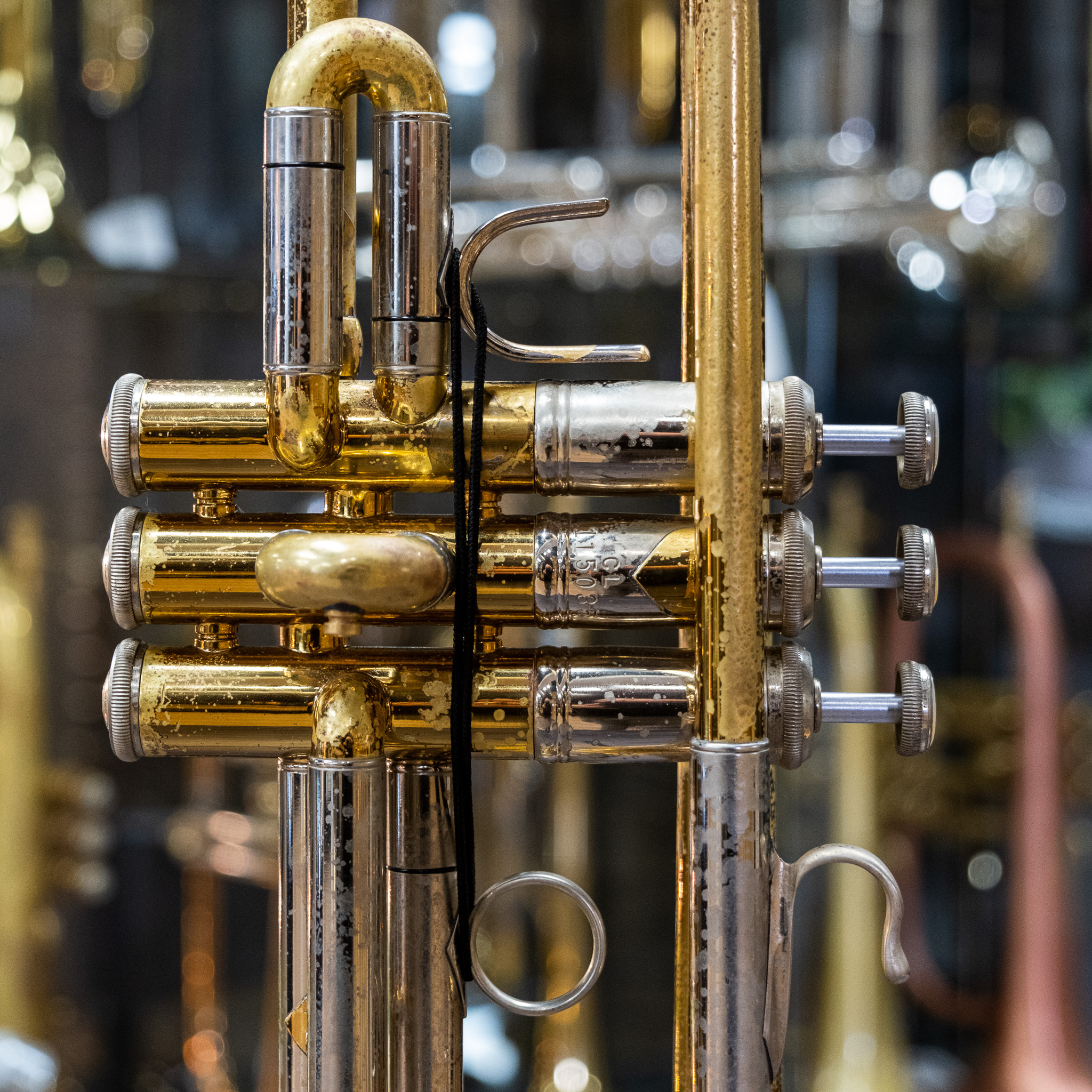 管楽器・吹奏楽器 Bach 25H 229 GP Used Bach 229/25H C Trumpet (SN: 38849) - Dillon Music