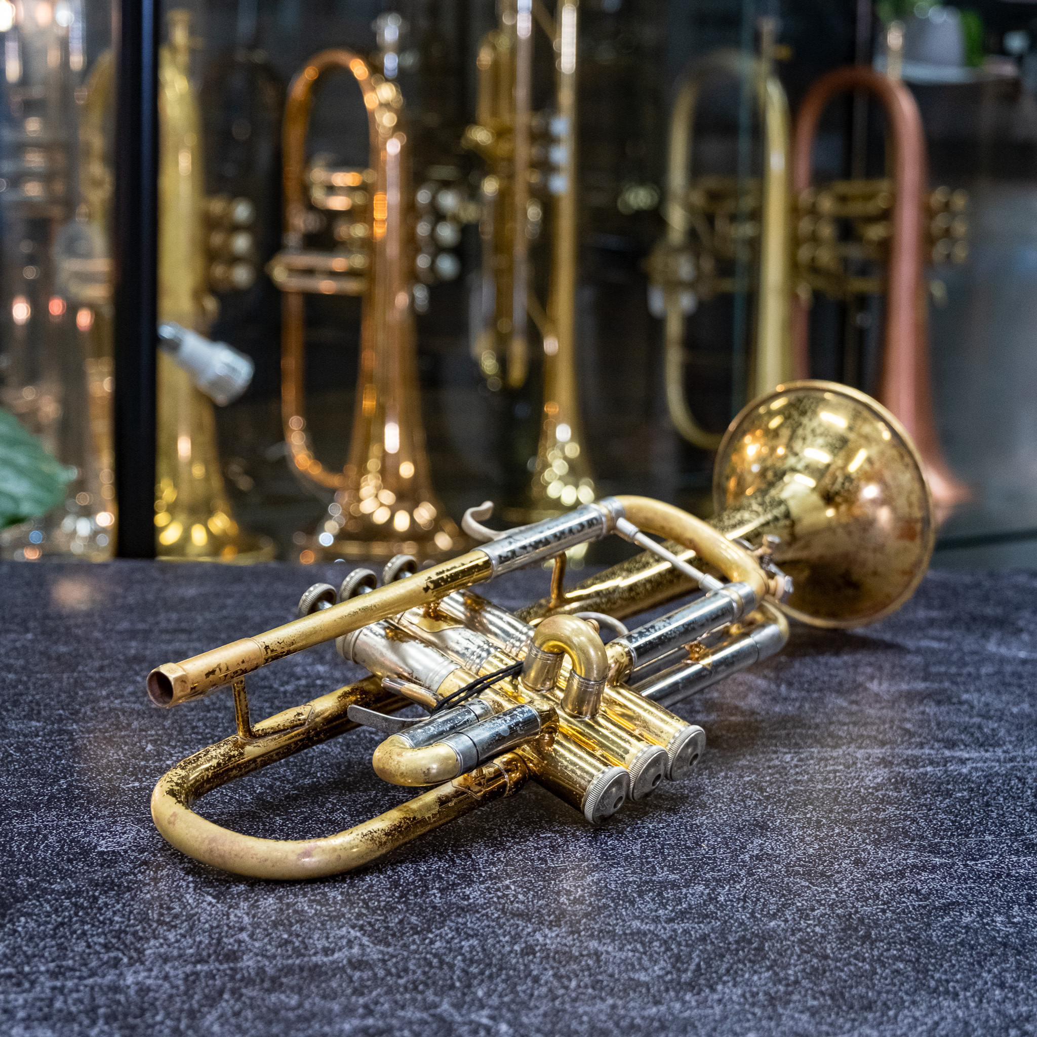 管楽器・吹奏楽器 Bach 25H 229 GP Used Bach 229/25H C Trumpet (SN: 38849) - Dillon Music