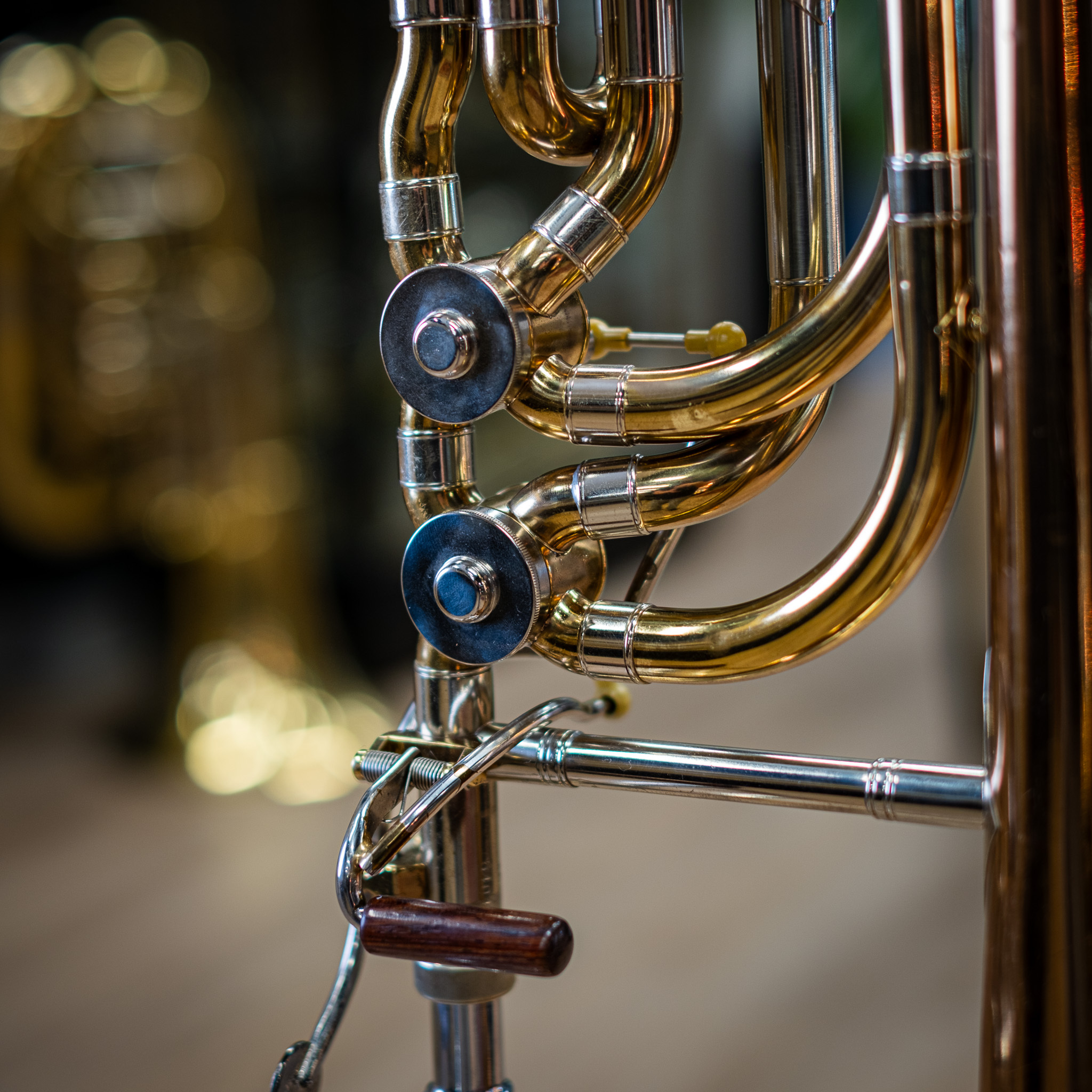 1977 Holton TR181 Bass Trombone w/ Original Case