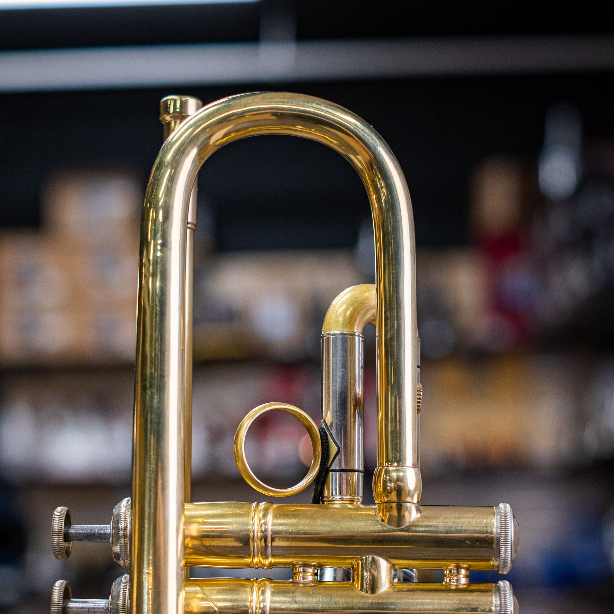1984 Bach Stradivarius 18037 Bb Trumpet w/ Monette M2 Leadpipe