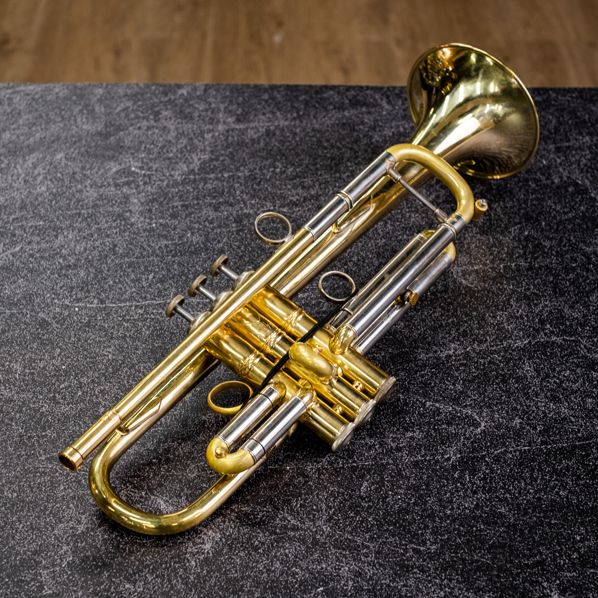 1984 Bach Stradivarius 18037 Bb Trumpet w/ Monette M2 Leadpipe