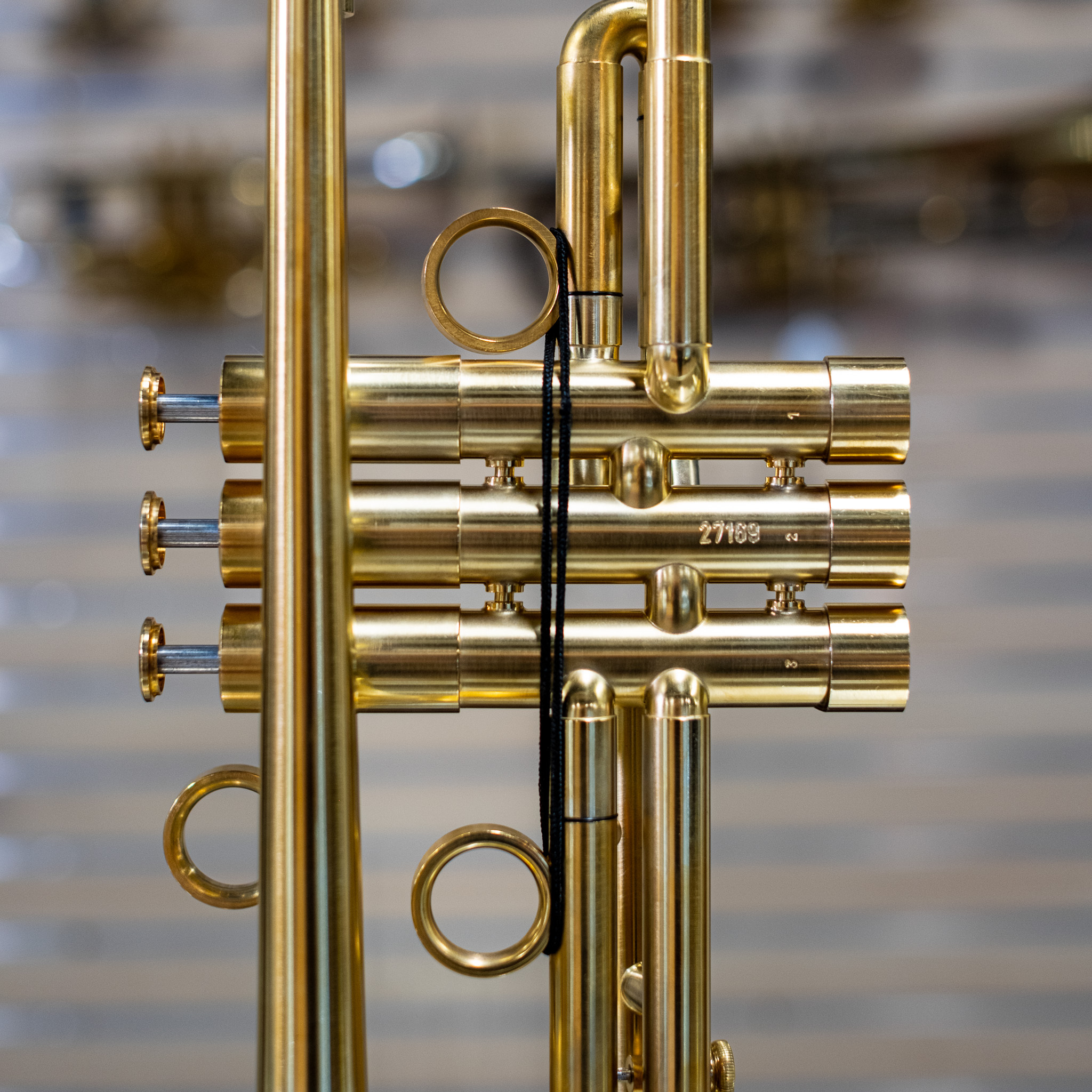 2007 Van Laar OIRAM Gold-Plated Bb Trumpet