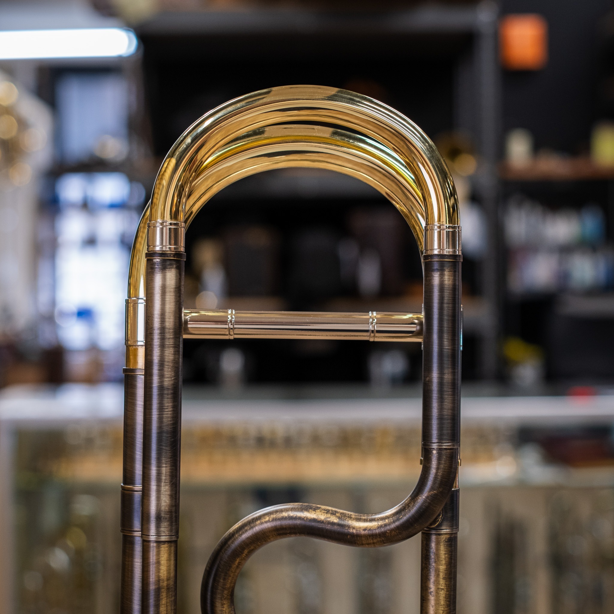 Adams TB1 Bb/F Tenor Trombone (Antique Finish) - New