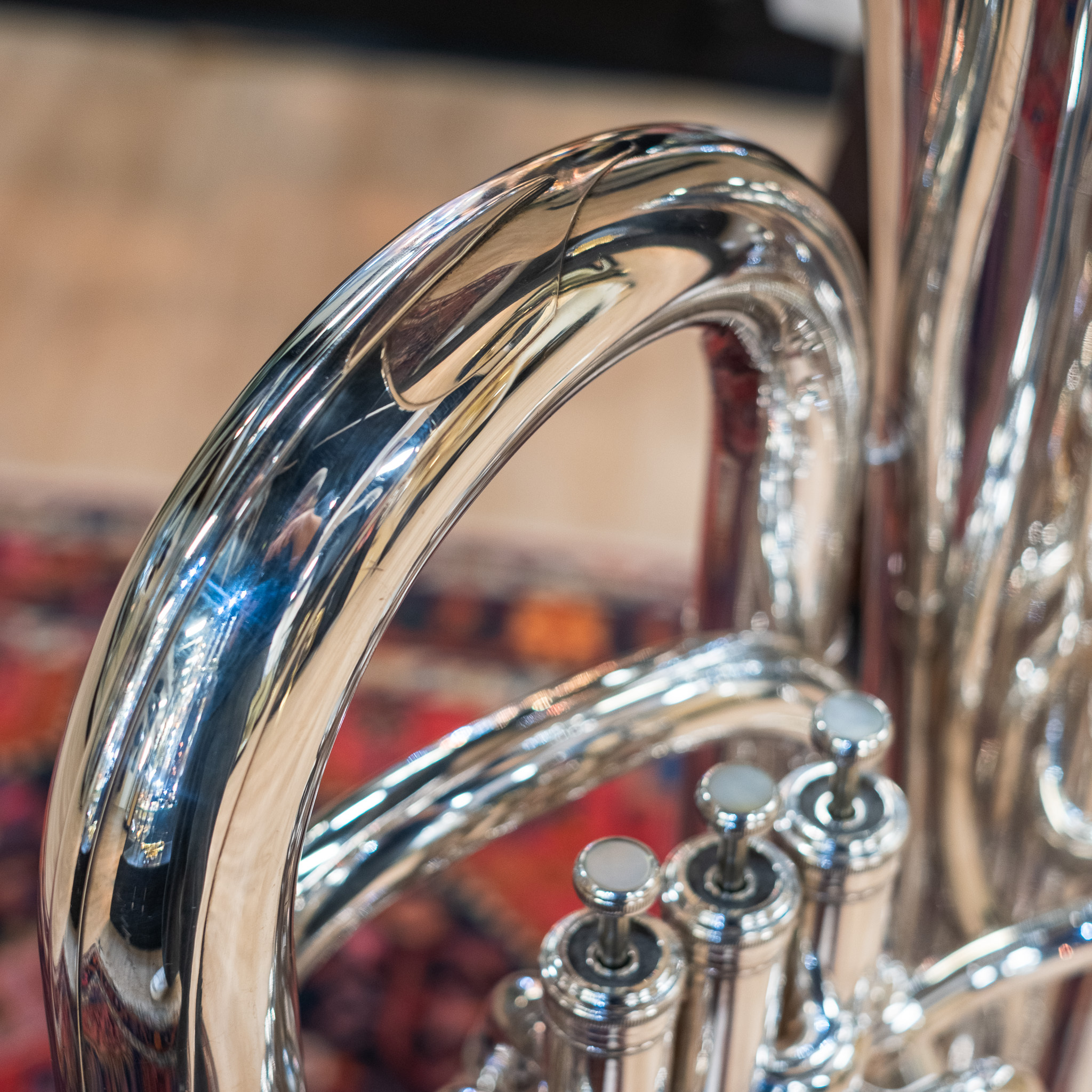 Besson Sovereign 981 EEb Tuba w/ Original Case - Dave Taylor Besson Sovereign 981 EEb Tuba w/ Original Case - Dave Taylor