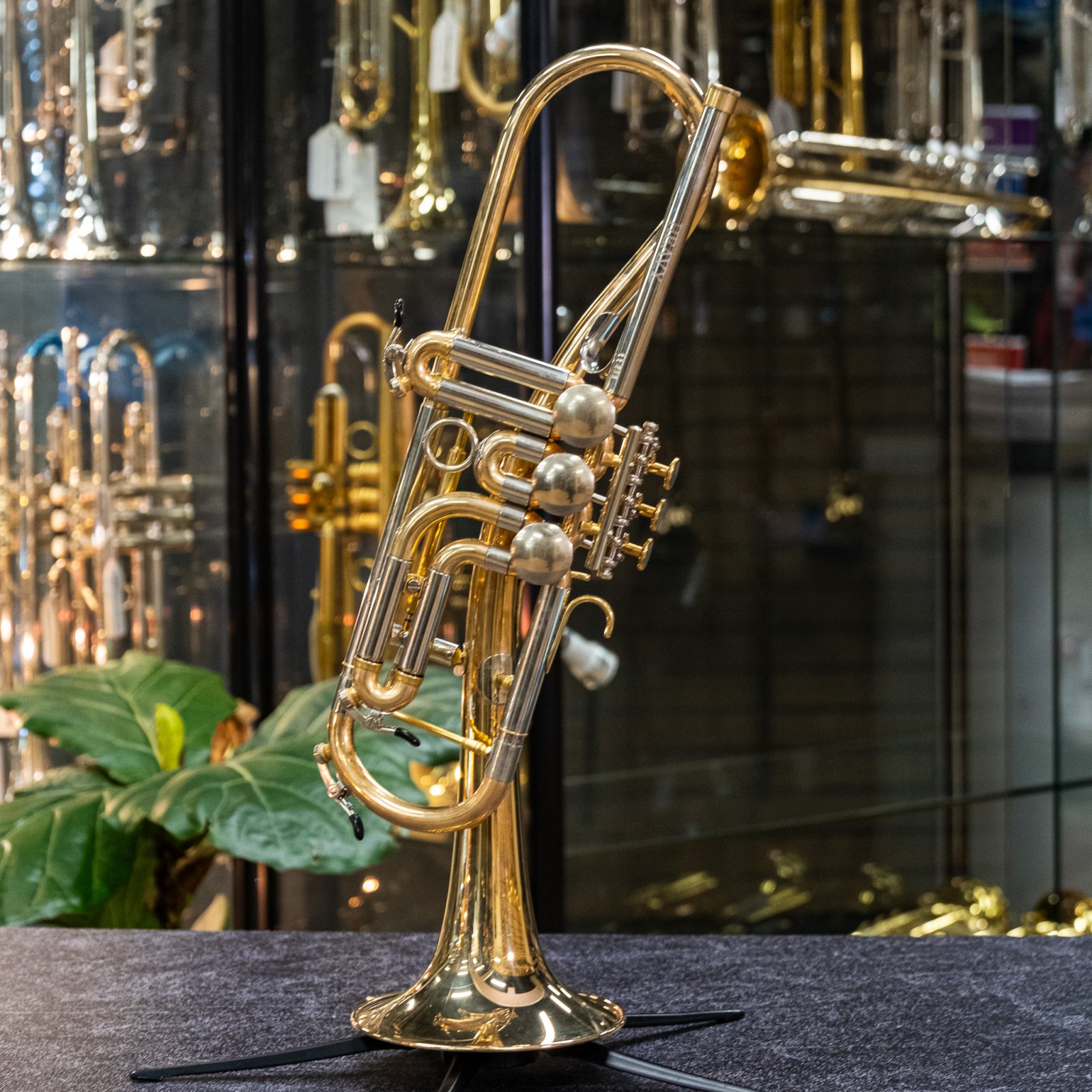 Ganschhorn Gold Heavy Gansch選定品 Schagerl Bb-Trumpet “GANSCHHORN“ heavy vintage - gold buy