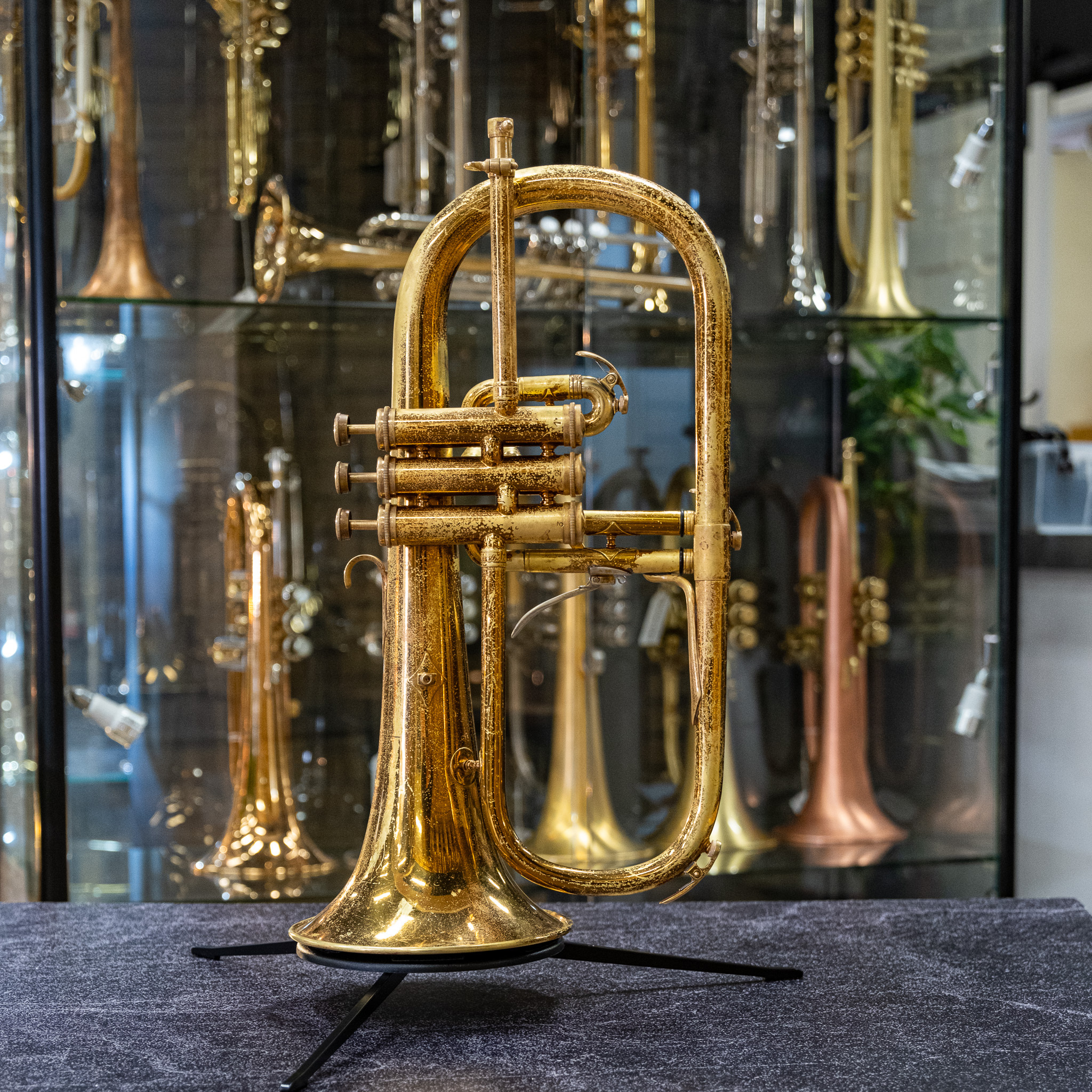 F. Besson Artist Flugelhorn Made By Couesnon - Late 1950's