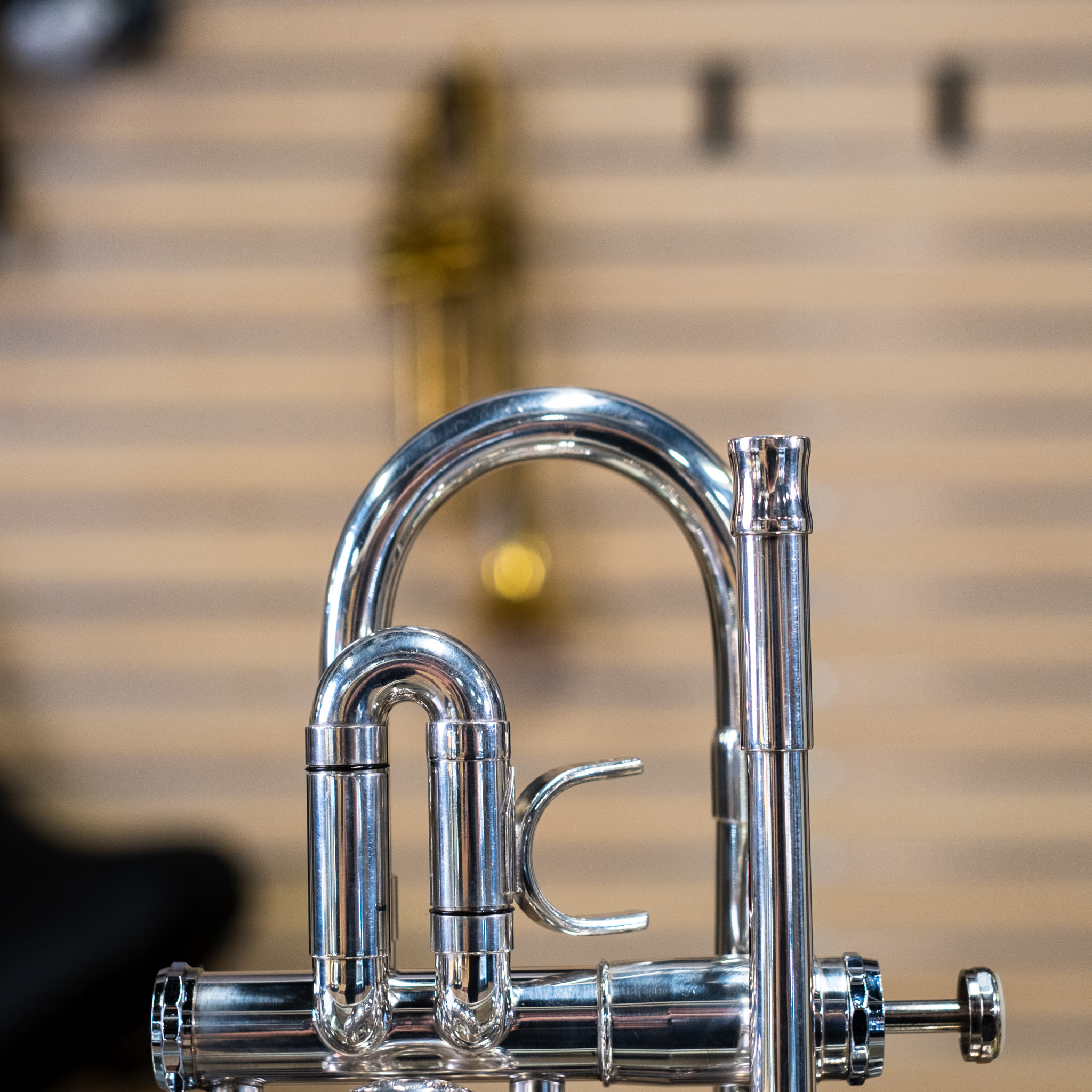 Getzen 300 D/Eb Trumpet w/ Original Case - Laurie Frink Collection