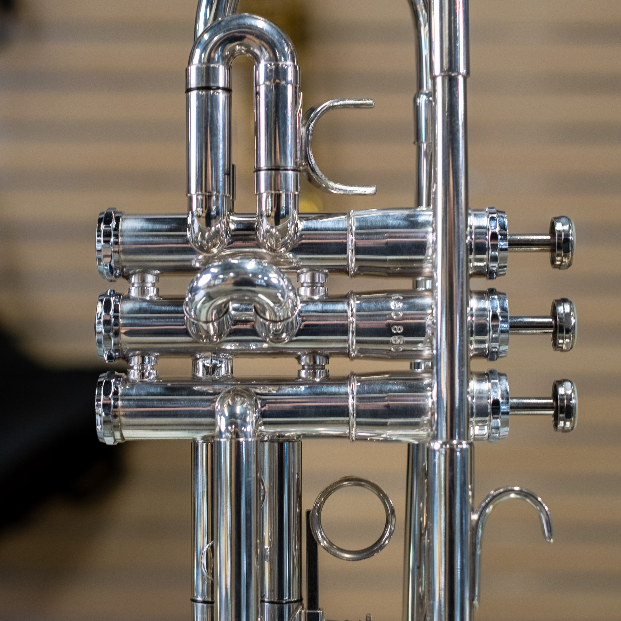 Getzen 300 D/Eb Trumpet w/ Original Case - Laurie Frink Collection