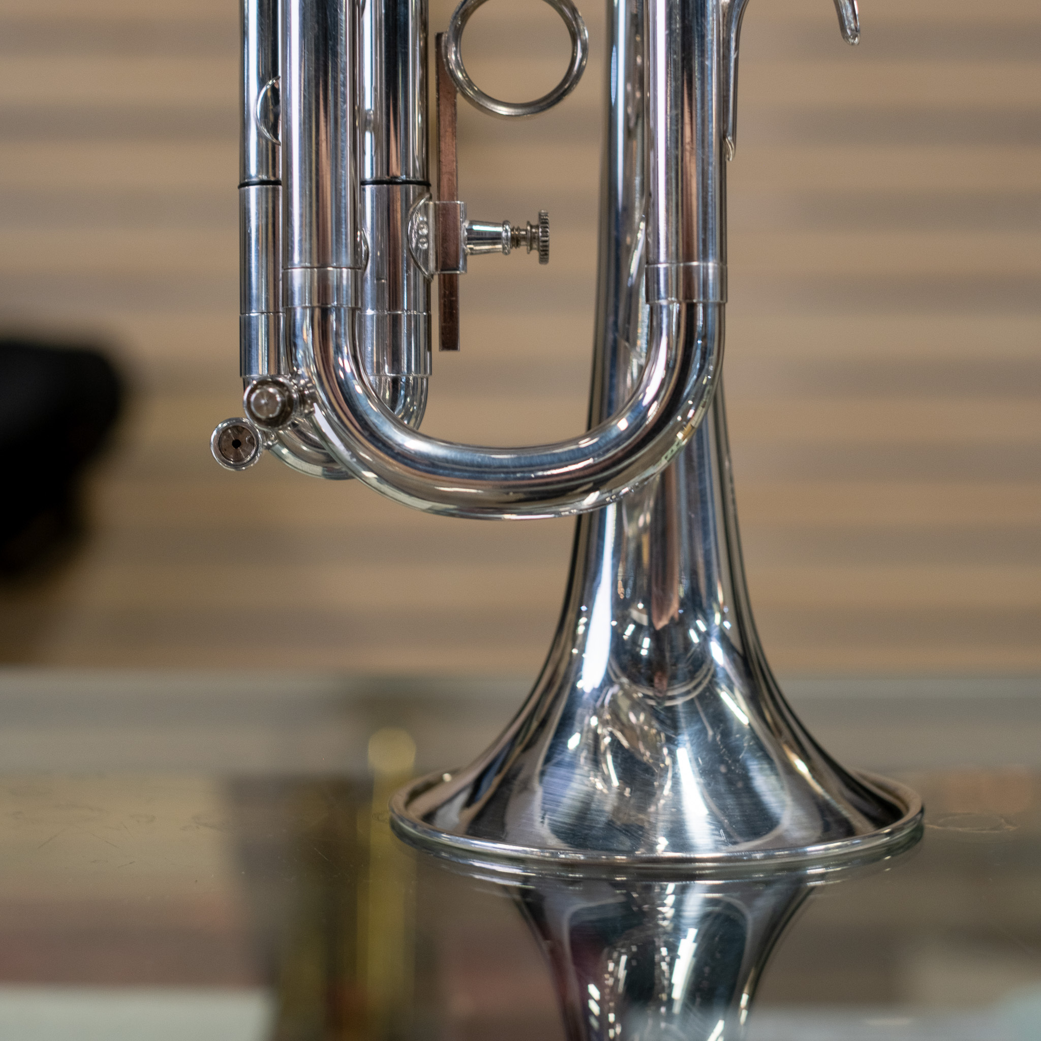 Getzen 300 D/Eb Trumpet w/ Original Case - Laurie Frink Collection