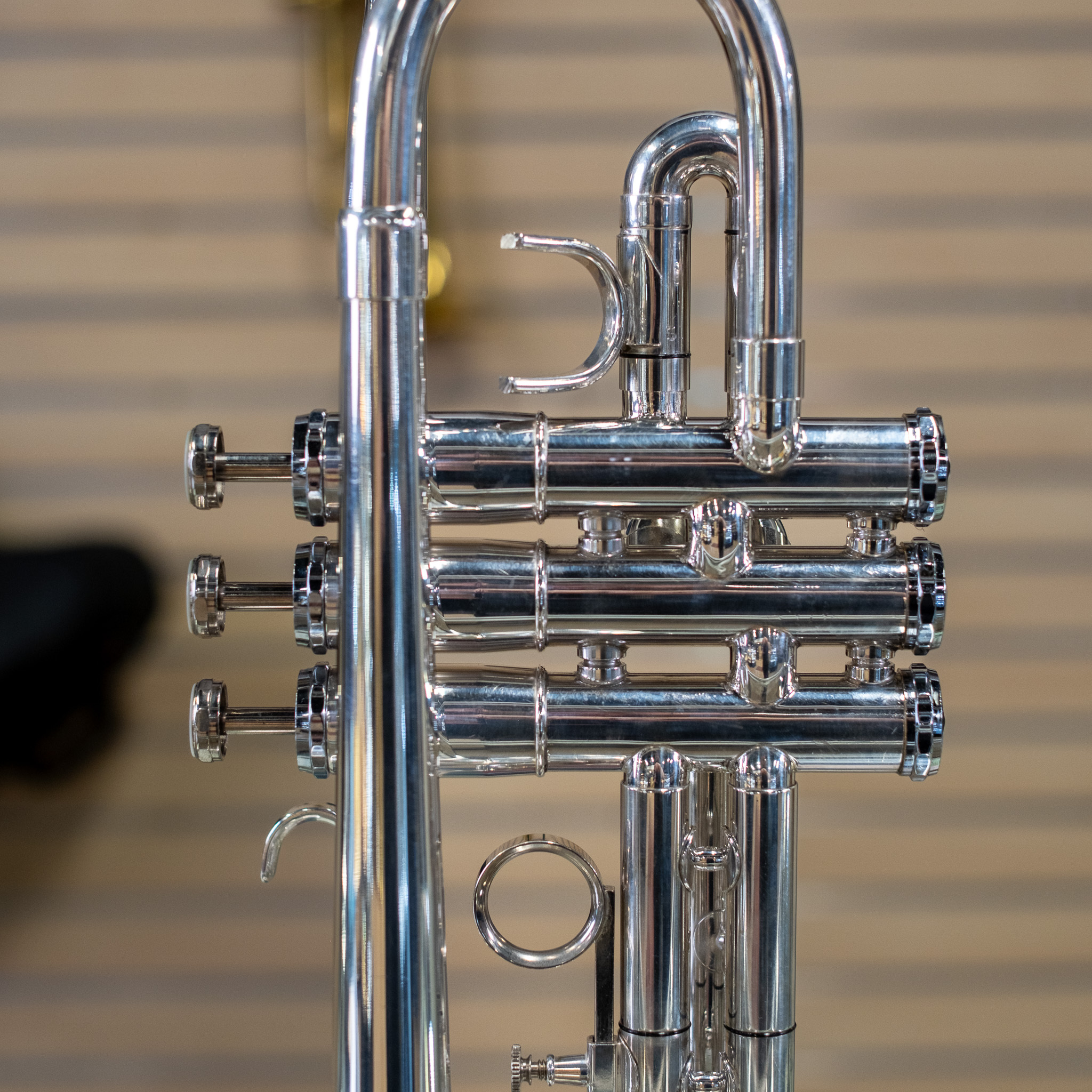 Getzen 300 D/Eb Trumpet w/ Original Case - Laurie Frink Collection