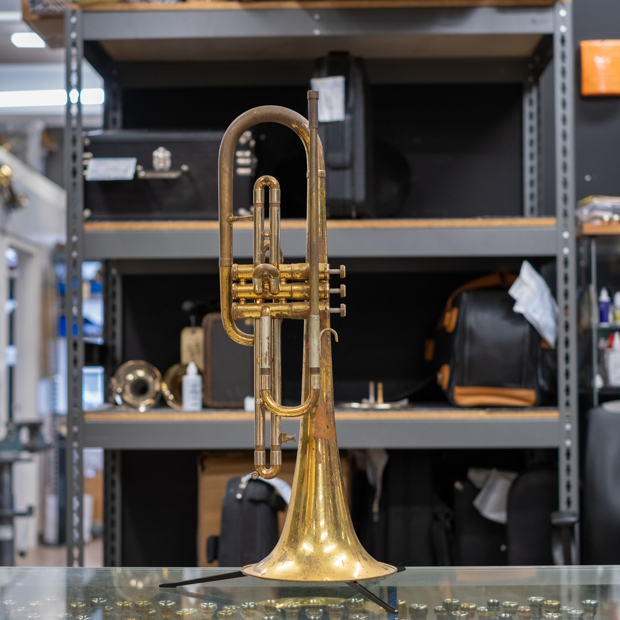 Getzen 300 F/Eb Alto Trumpet/Frumpet - Laurie Frink Collection - AS IS