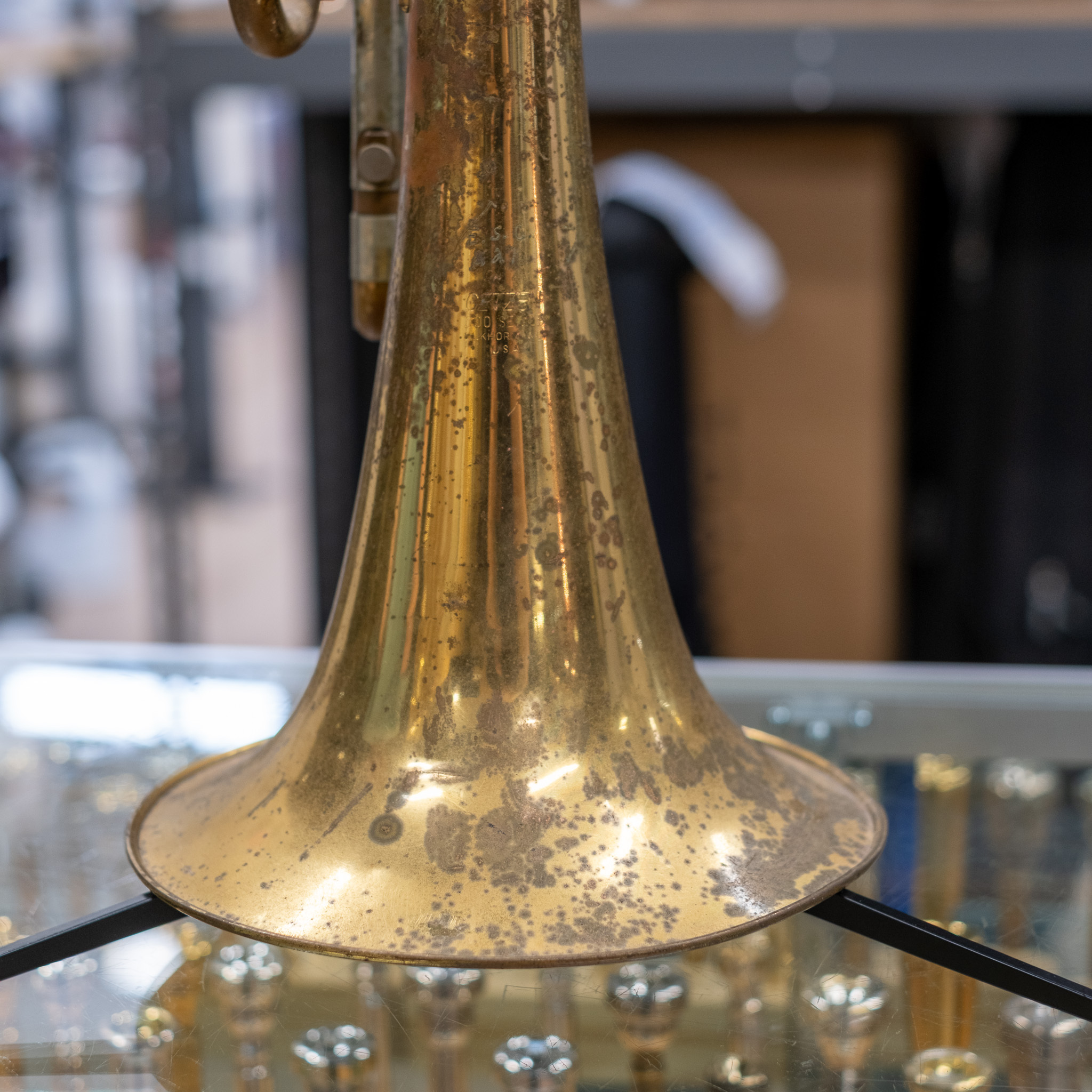 Getzen 300 F/Eb Alto Trumpet/Frumpet - Laurie Frink Collection - AS IS