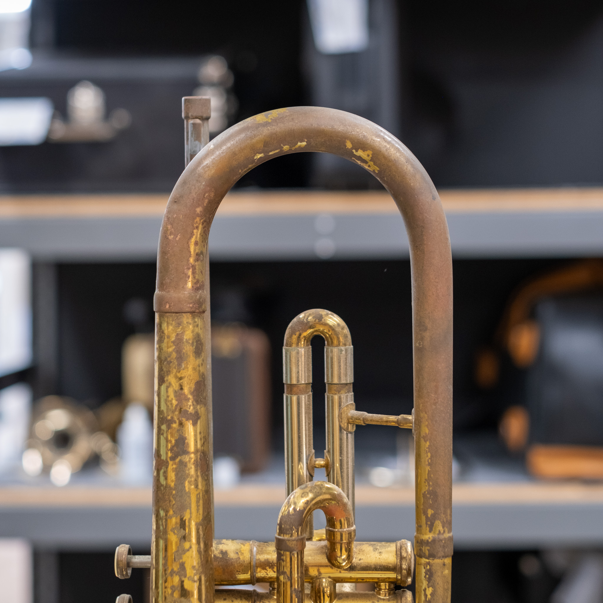 Getzen 300 F/Eb Alto Trumpet/Frumpet - Laurie Frink Collection - AS IS
