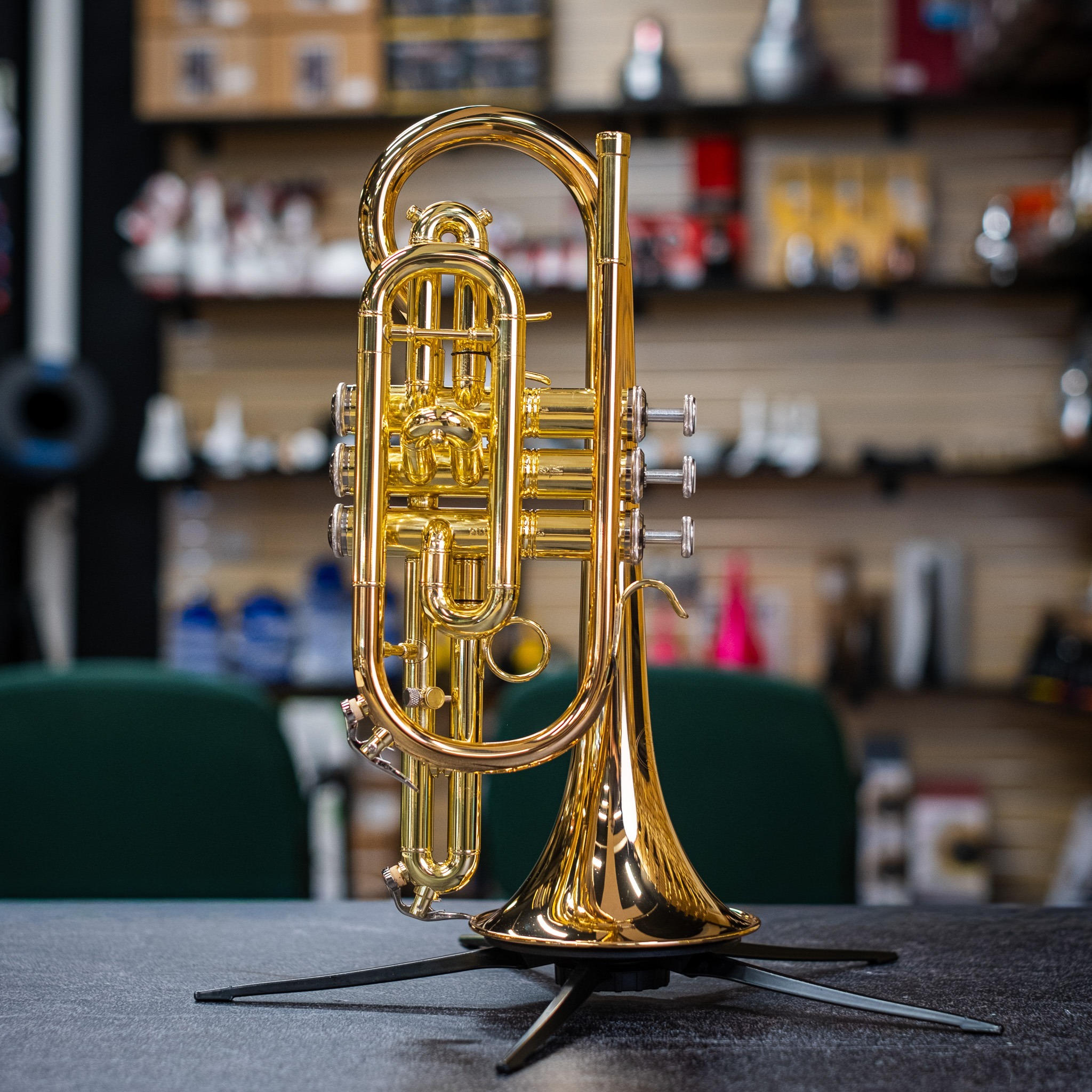 Manchester Brass Pro Model Bb Cornet w/ Original Case