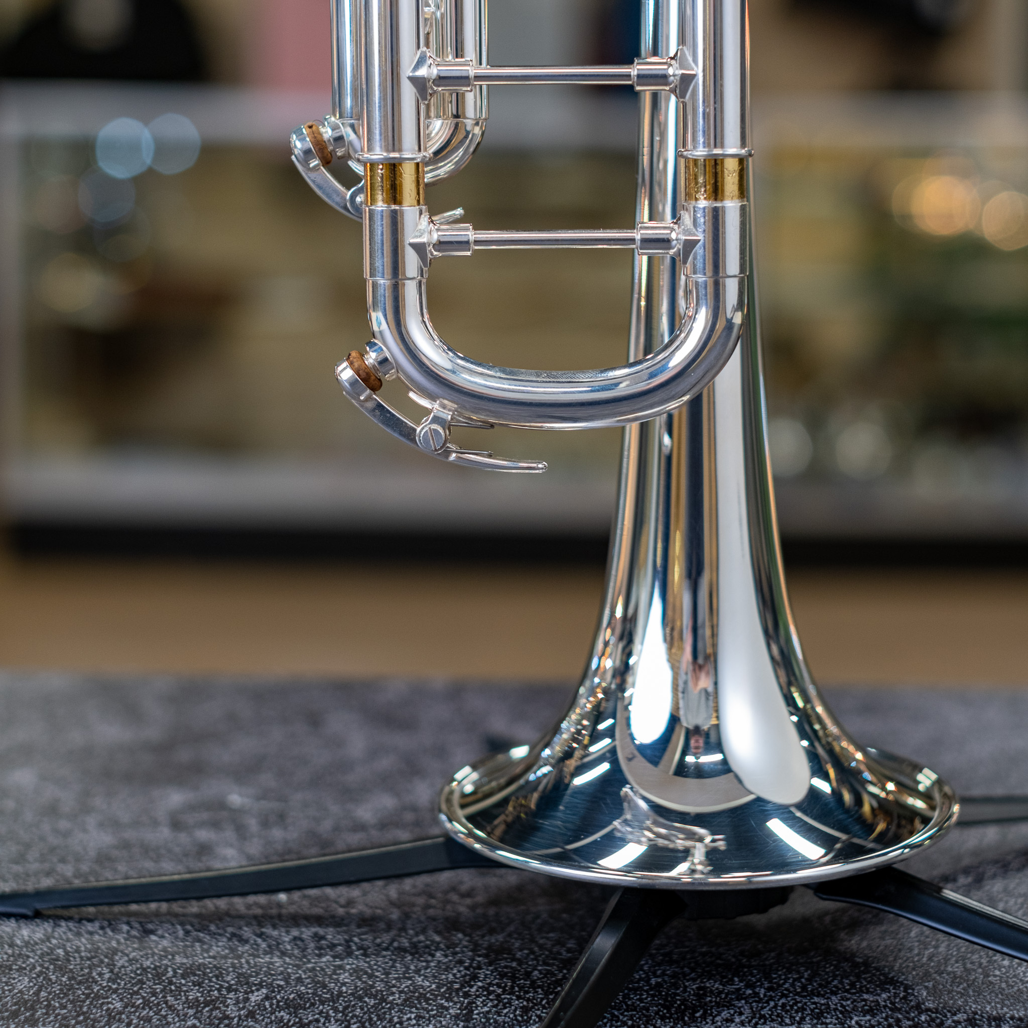 Van Laar B7 Bb Trumpet (Silver) - Open Box