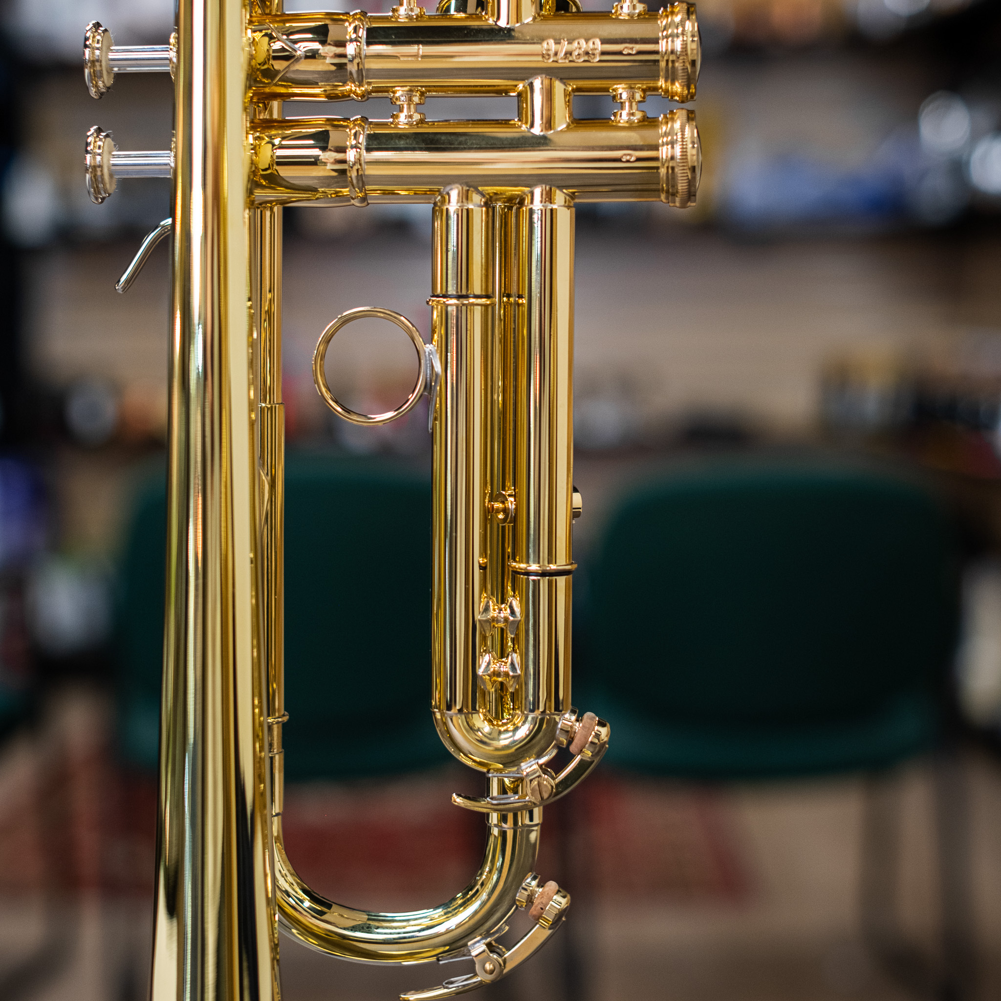 Van Laar B9R Bb Trumpet (Raw Brass) - New