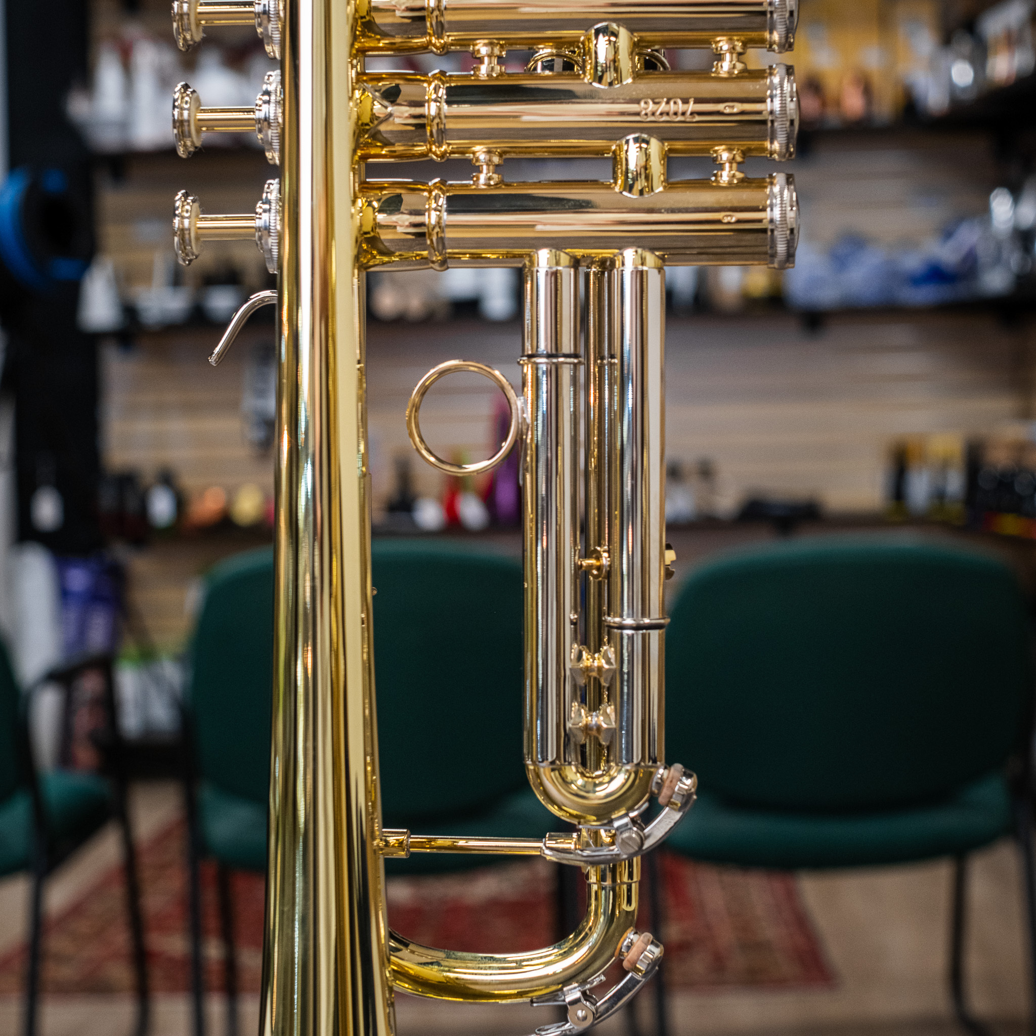 Van Laar Paris m.6 Bb Trumpet (Raw Brass) - New