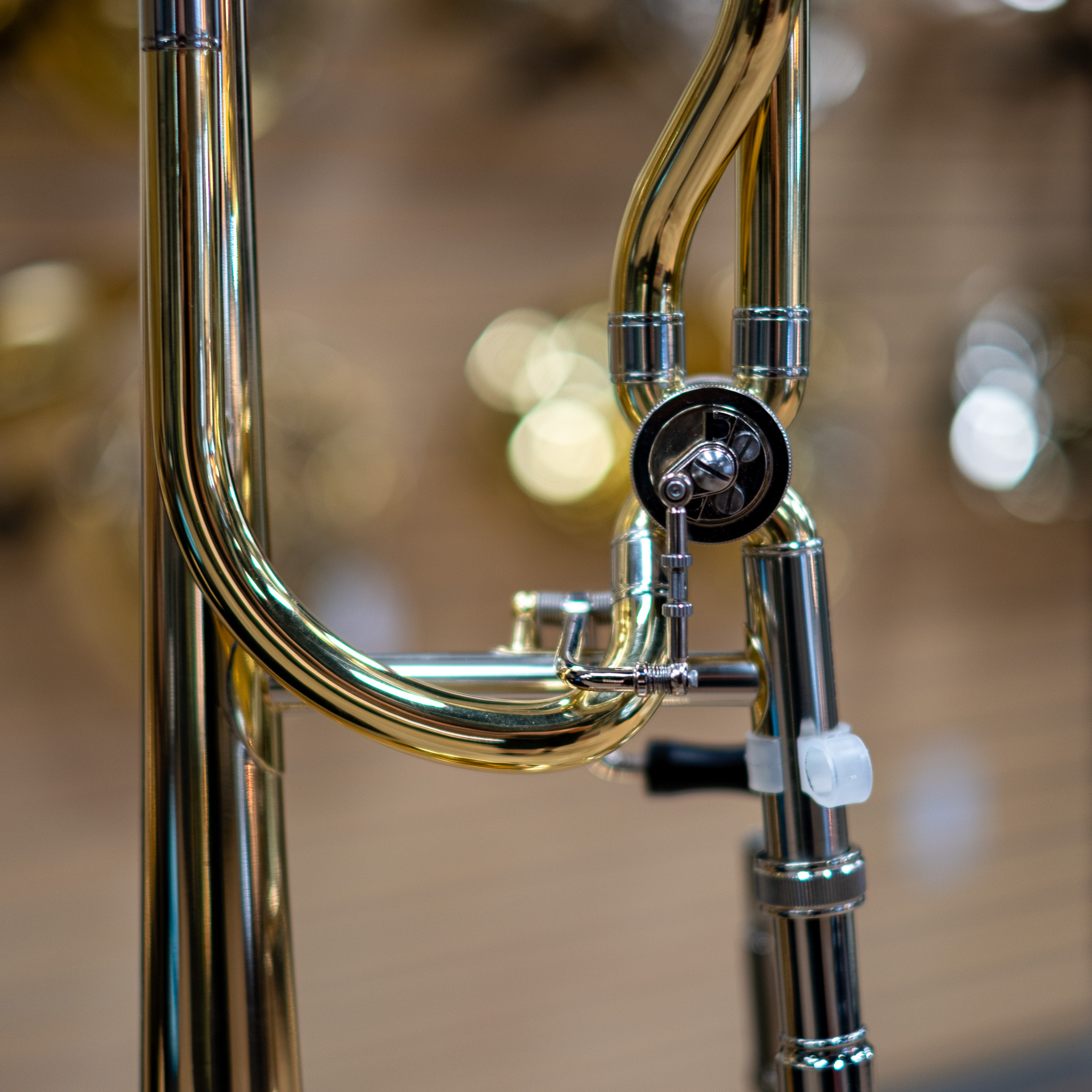 Y-Fort YSL563G Large Bore Tenor Trombone w/ Gold Brass Bell - New