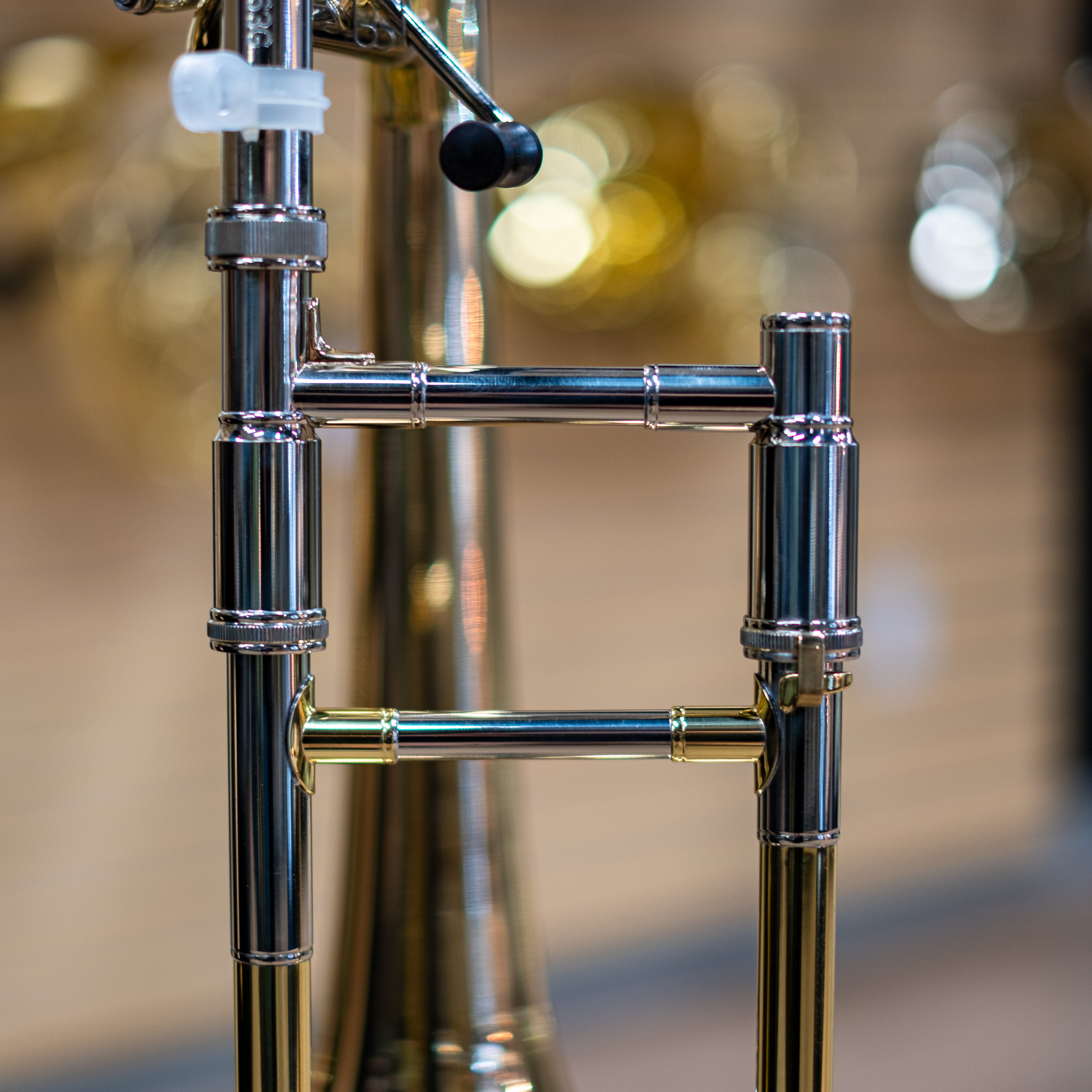 Y-Fort YSL563G Large Bore Tenor Trombone w/ Gold Brass Bell - New