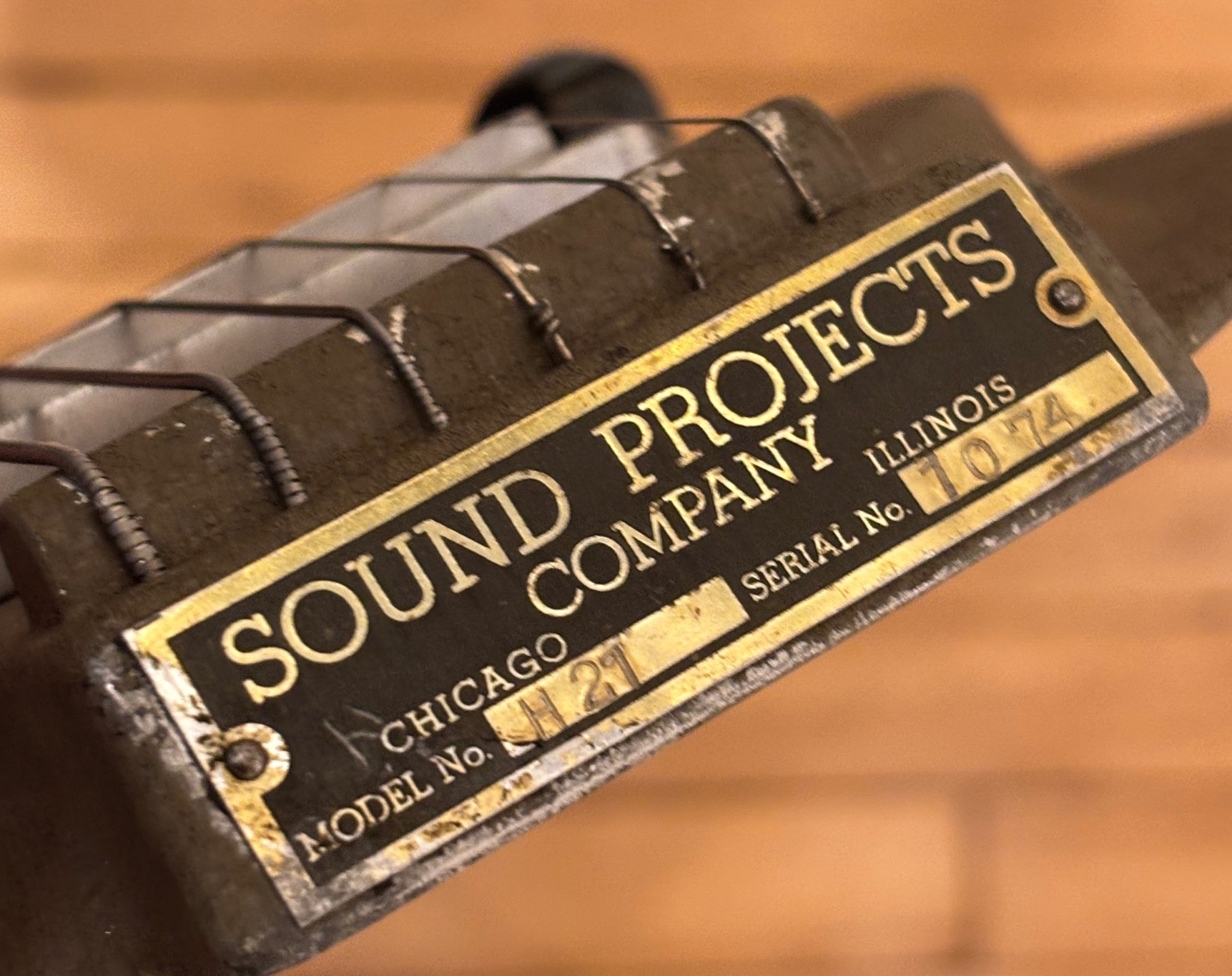 1930's Sound Projects Lectrolab Troubador Lap Steel