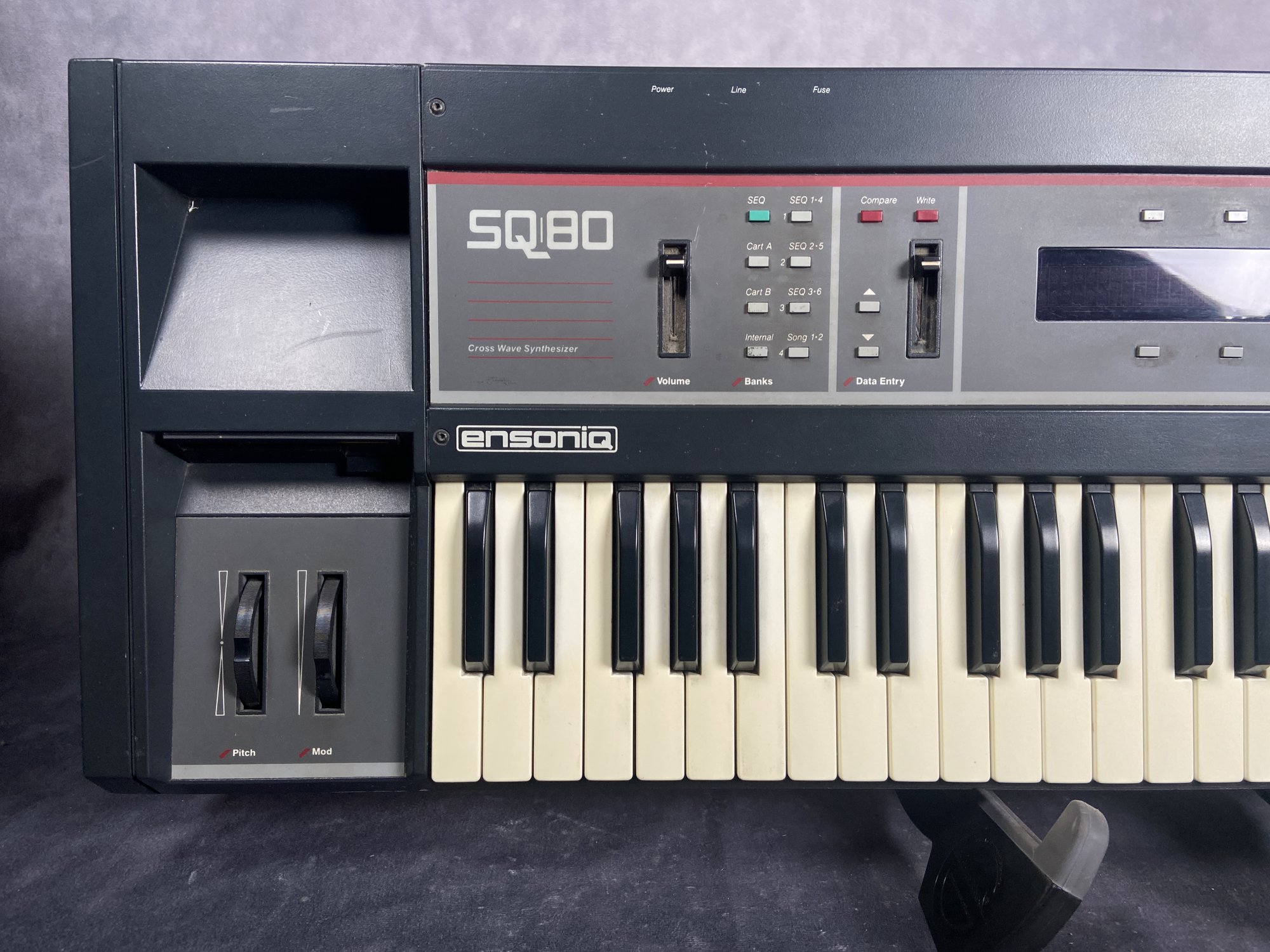 1980's Ensoniq SQ-80 Cross Wave Synthesizer