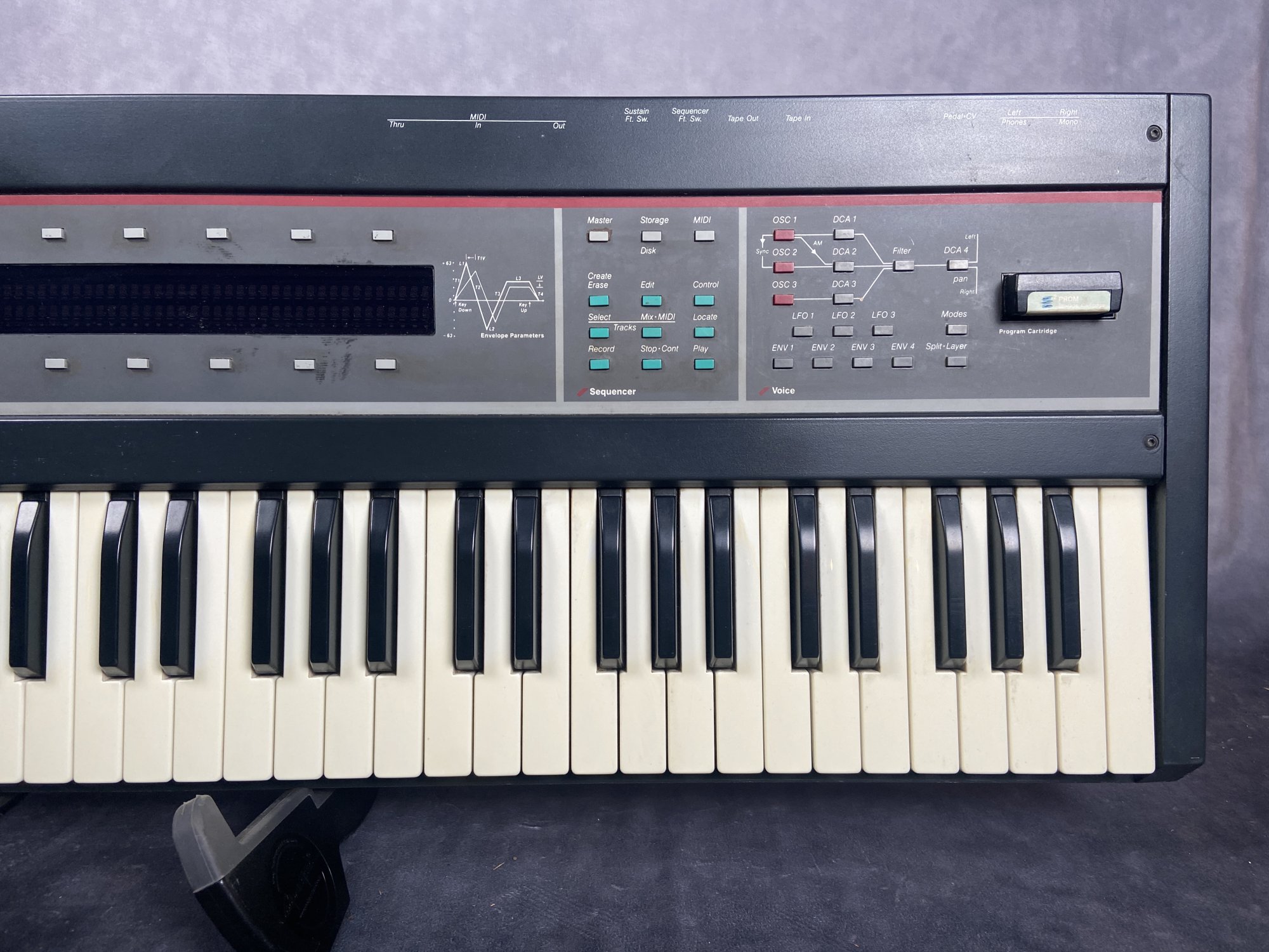 OYSO 　QQQ 1980's Ensoniq SQ-80 Cross Wave Synthesizer