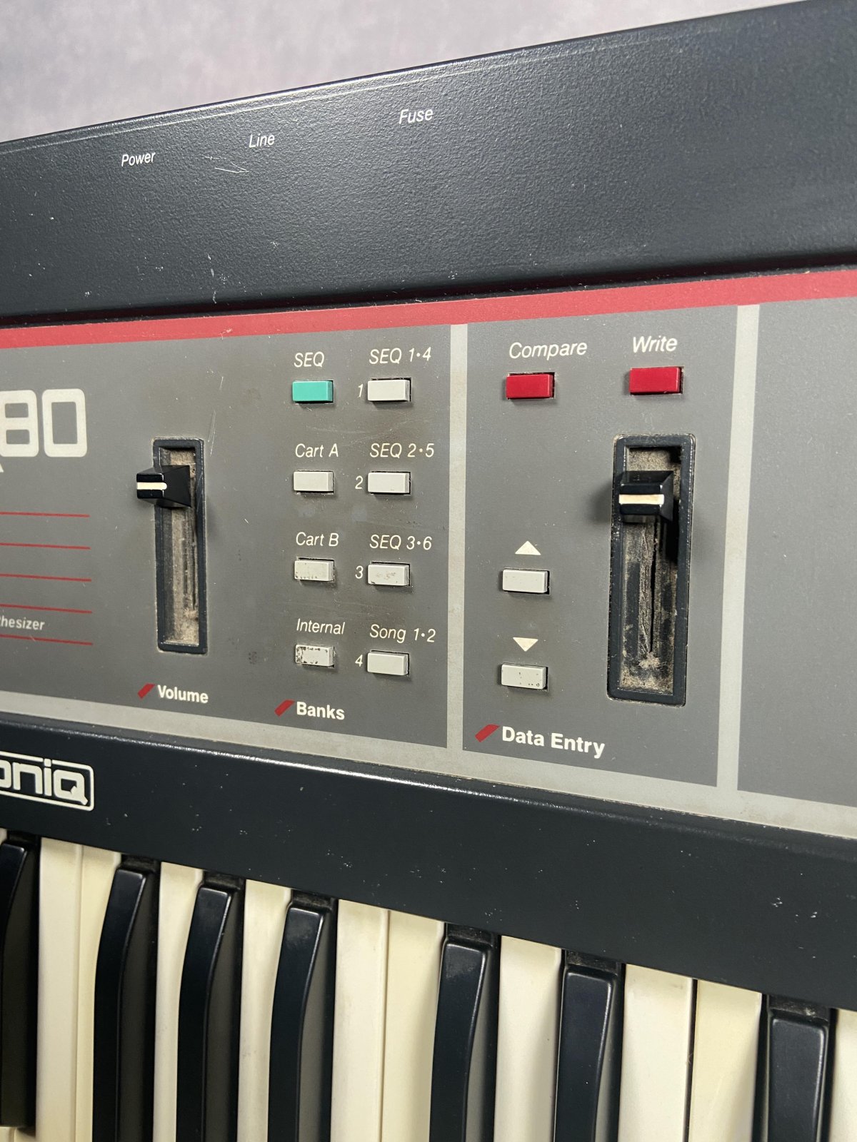 1980's Ensoniq SQ-80 Cross Wave Synthesizer