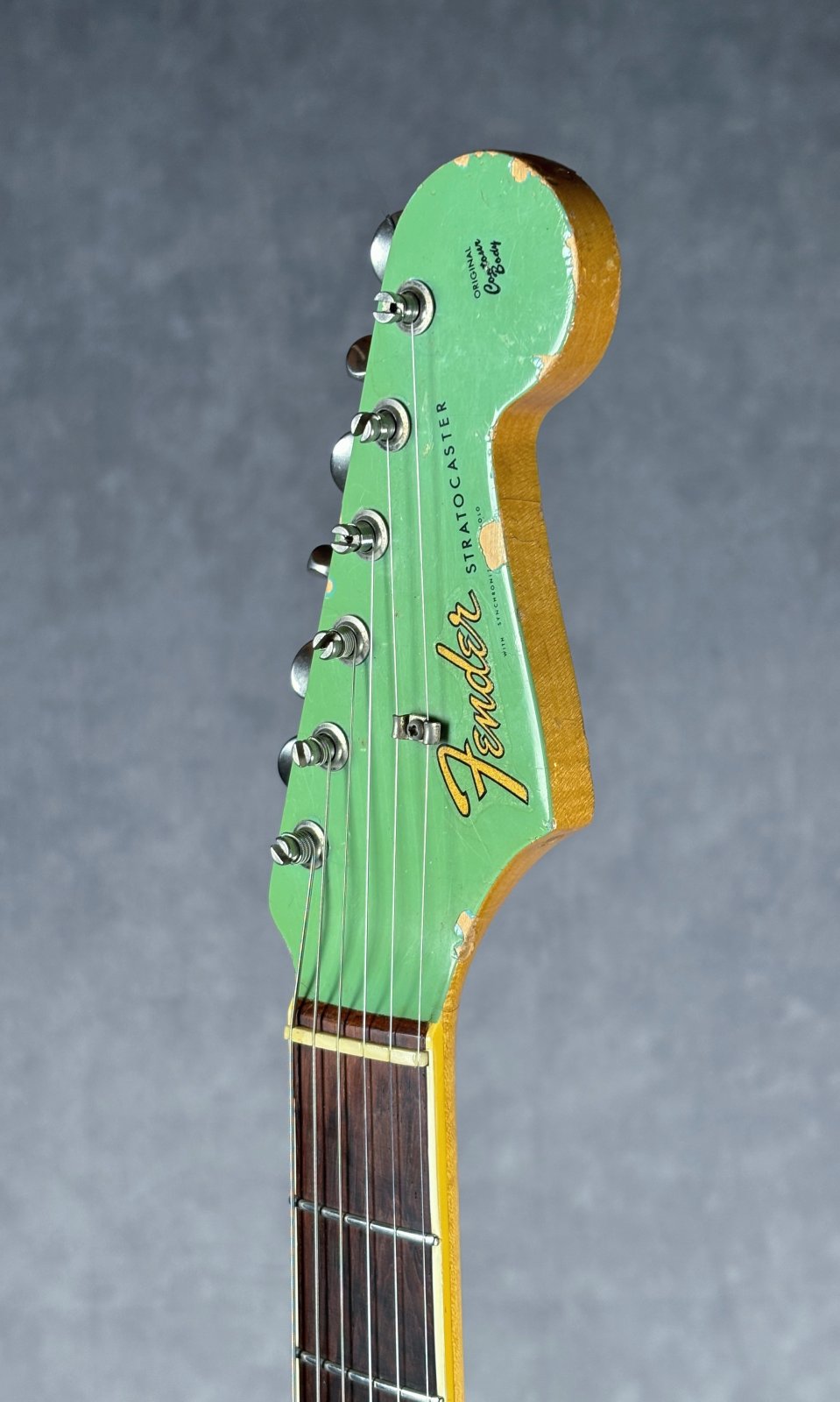 ギター Stratocaster Fender 1964 Fender Stratocaster CS Gold Sparkle - @deebeeus