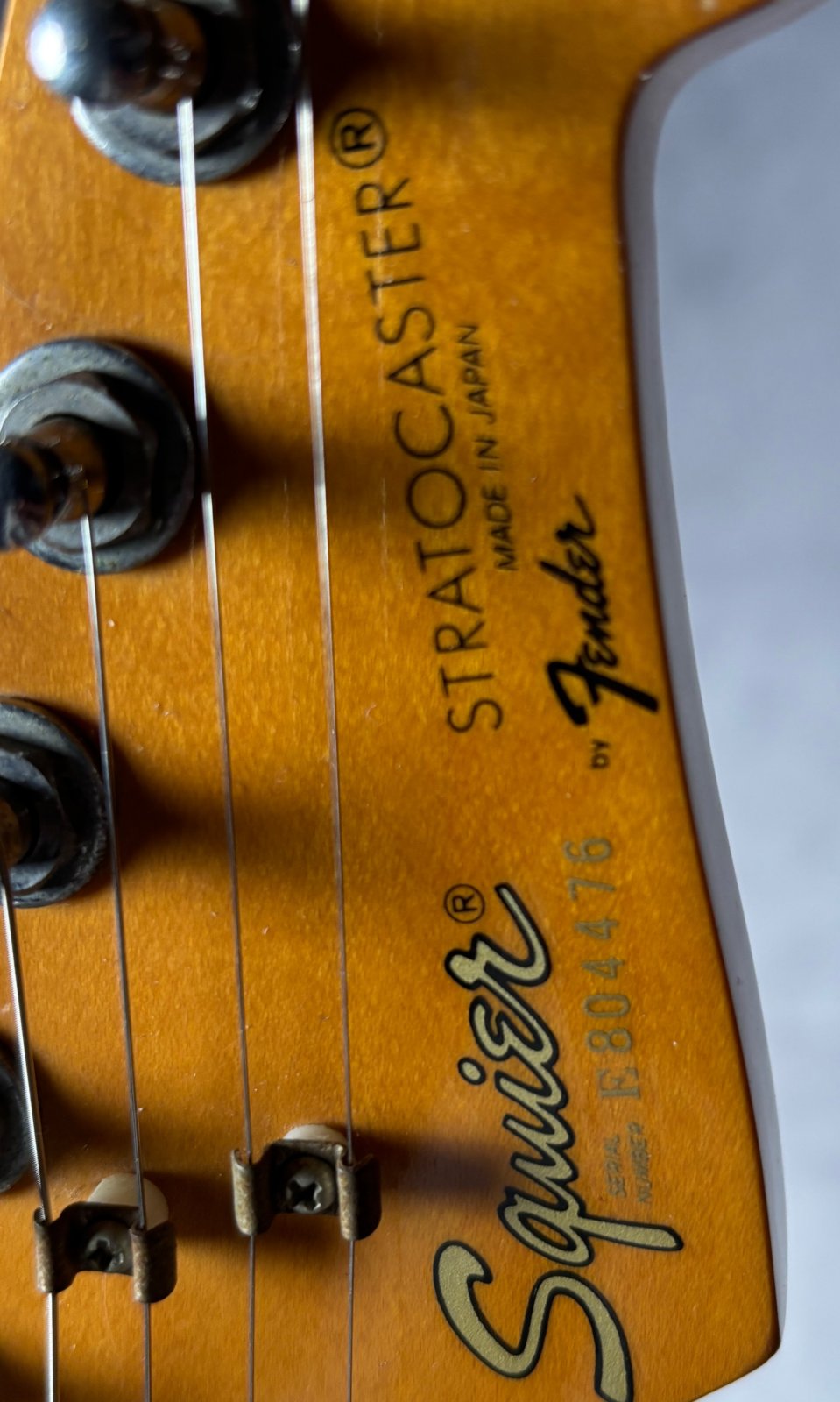 1984 Squier Stratocaster MIJ - E Series!