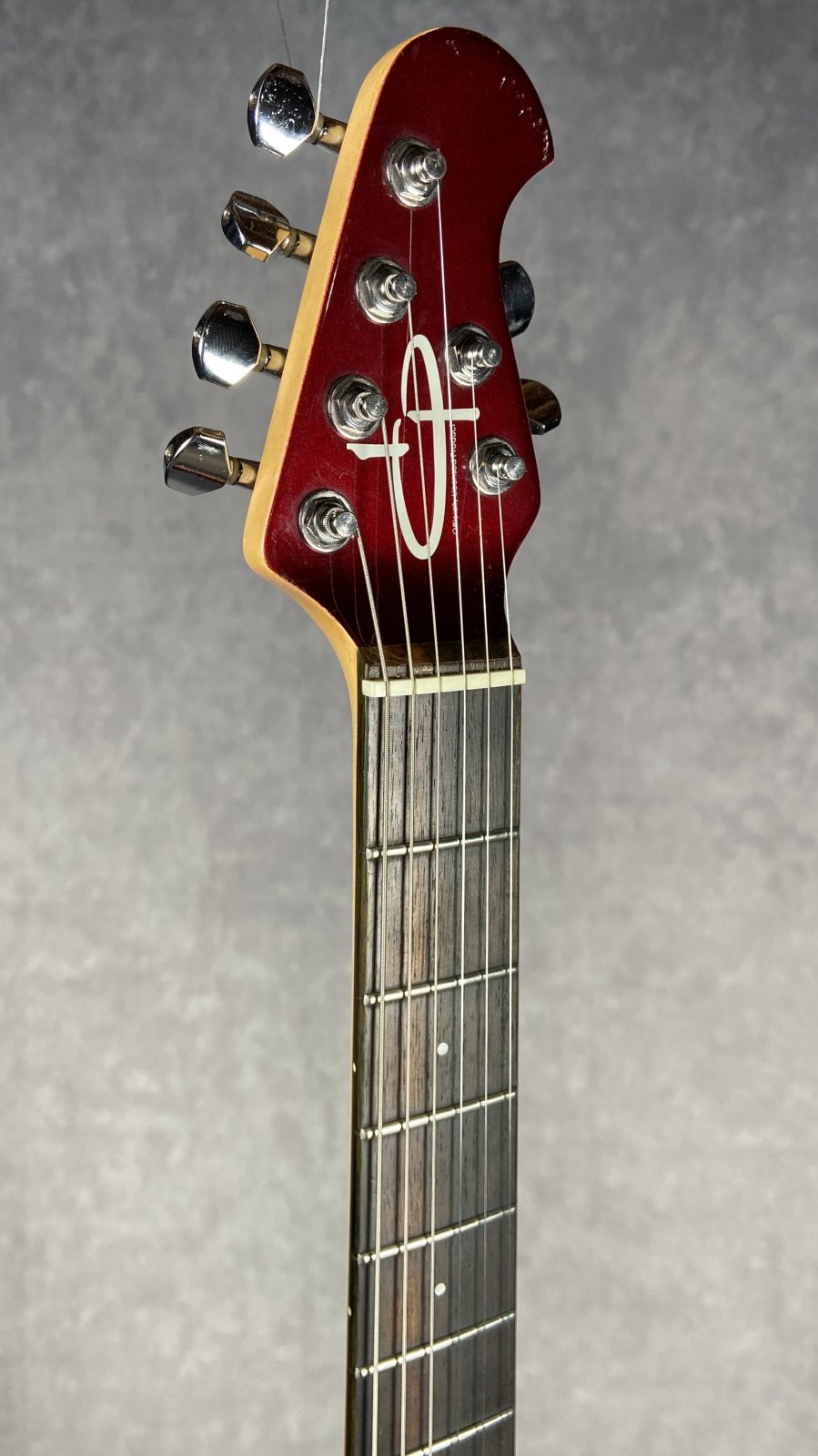 Used OLP MM4 Music Man Silhouette - Candy Apple Red