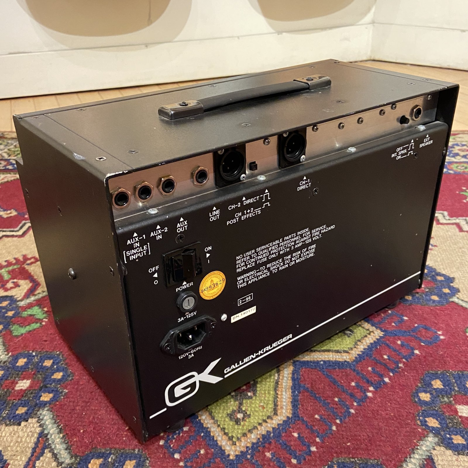 Gallien-Krueger 200MB 1989 | Reverb