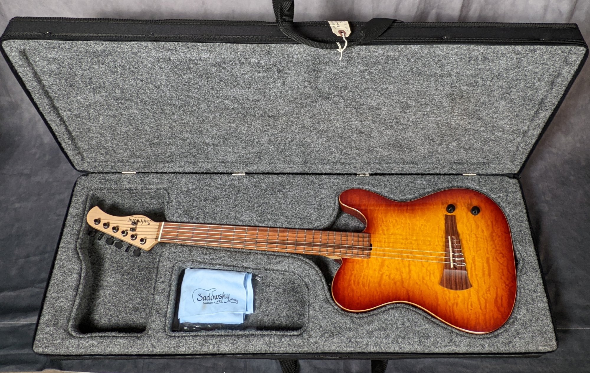 Sadowsky electric nylon guitar sales