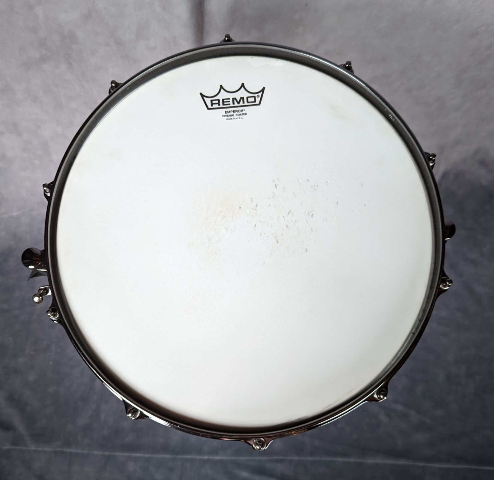 Used Tama Starclassic Maple Snare drum 5.5x14 Charcoal Swirl